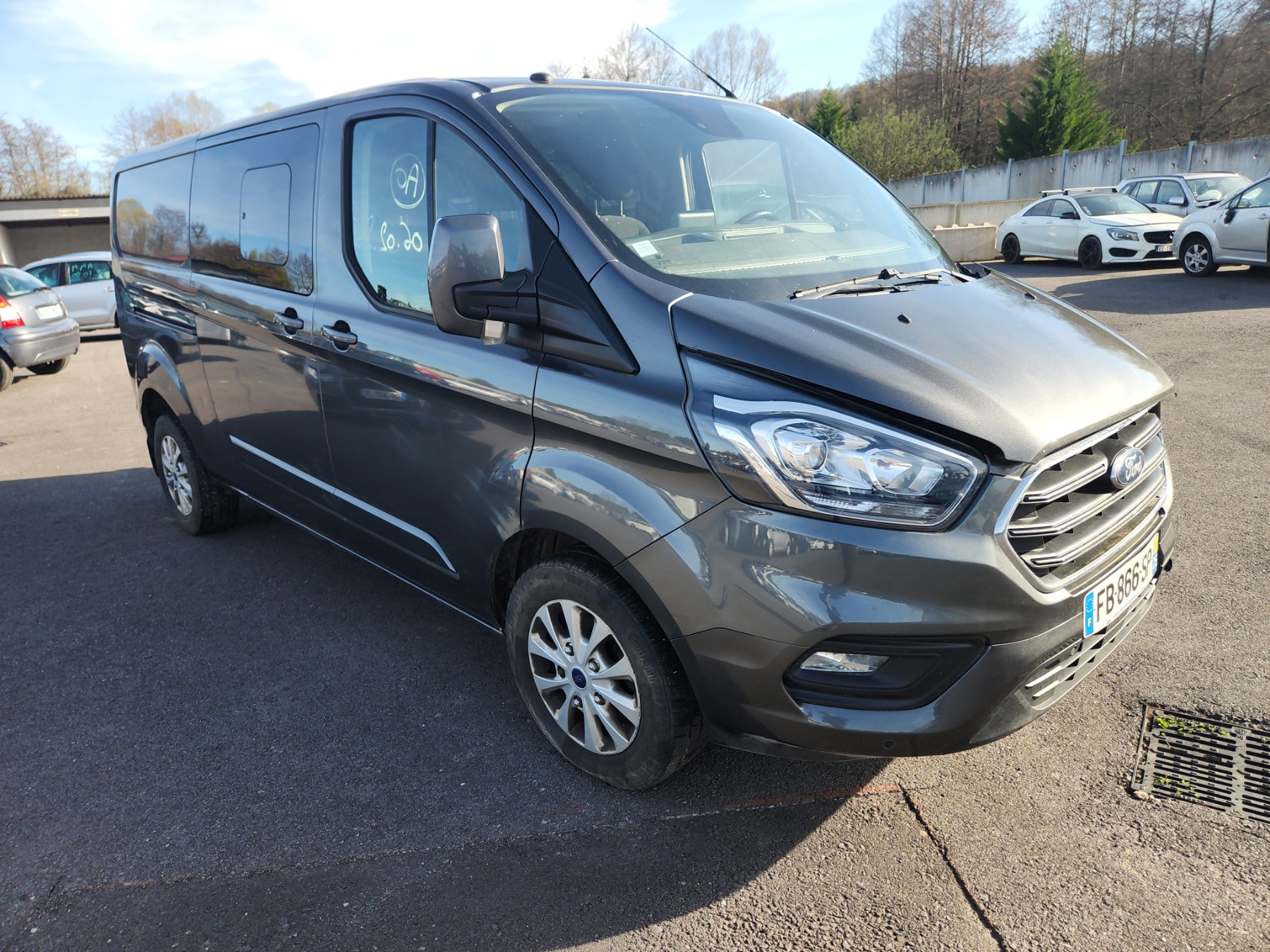 Aile avant droit pour FORD TRANSIT CUSTOM 1 PHASE 1 Aile avant droit pour FORD TRANSIT CUSTOM 1 PHASE 1