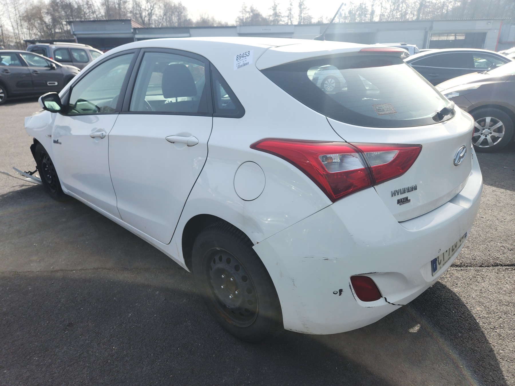 Plage arriere pour HYUNDAI I 30 2 PHASE 1 Plage arriere pour HYUNDAI I 30 2 PHASE 1
