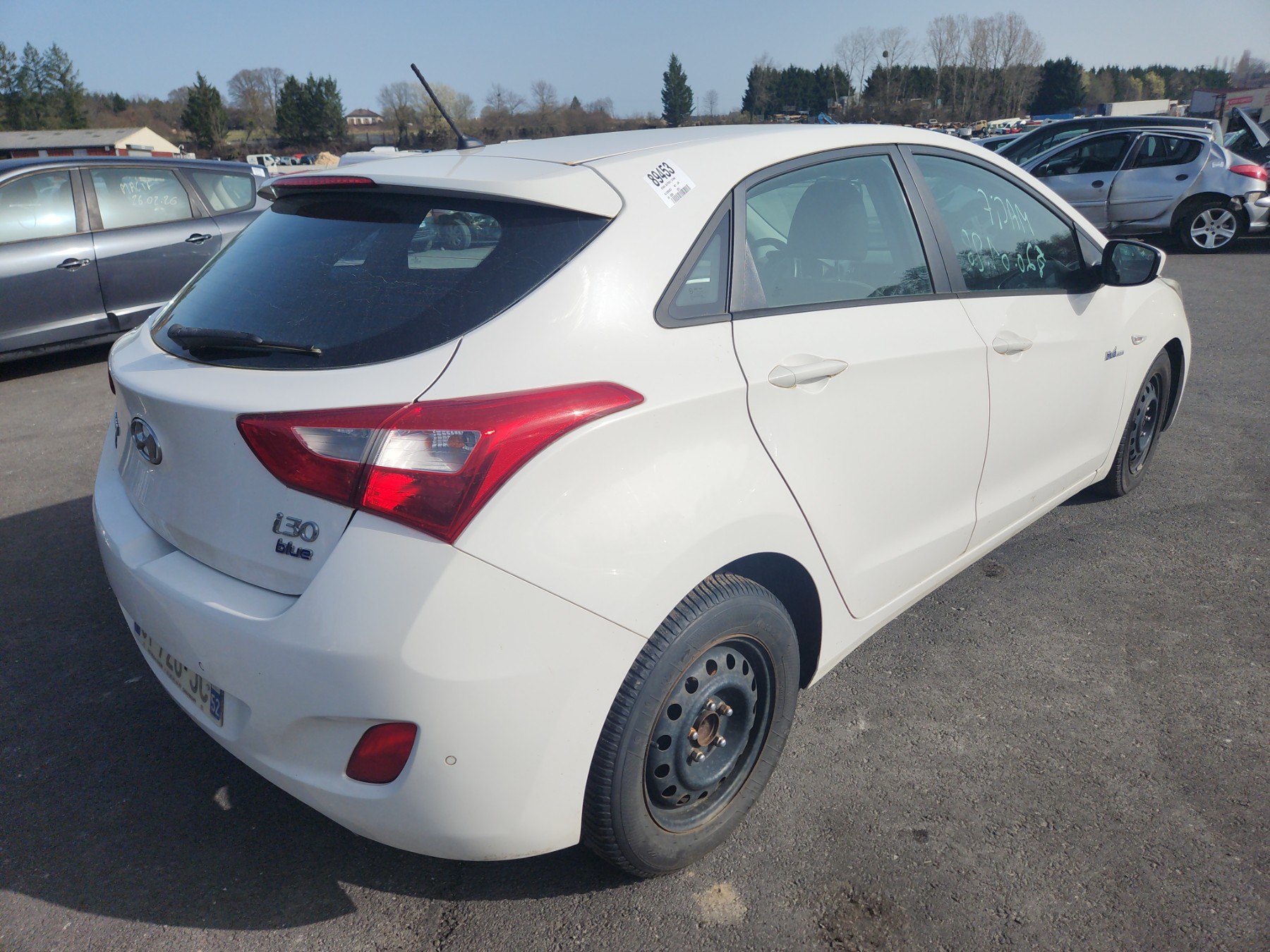 Plage arriere pour HYUNDAI I 30 2 PHASE 1 Plage arriere pour HYUNDAI I 30 2 PHASE 1