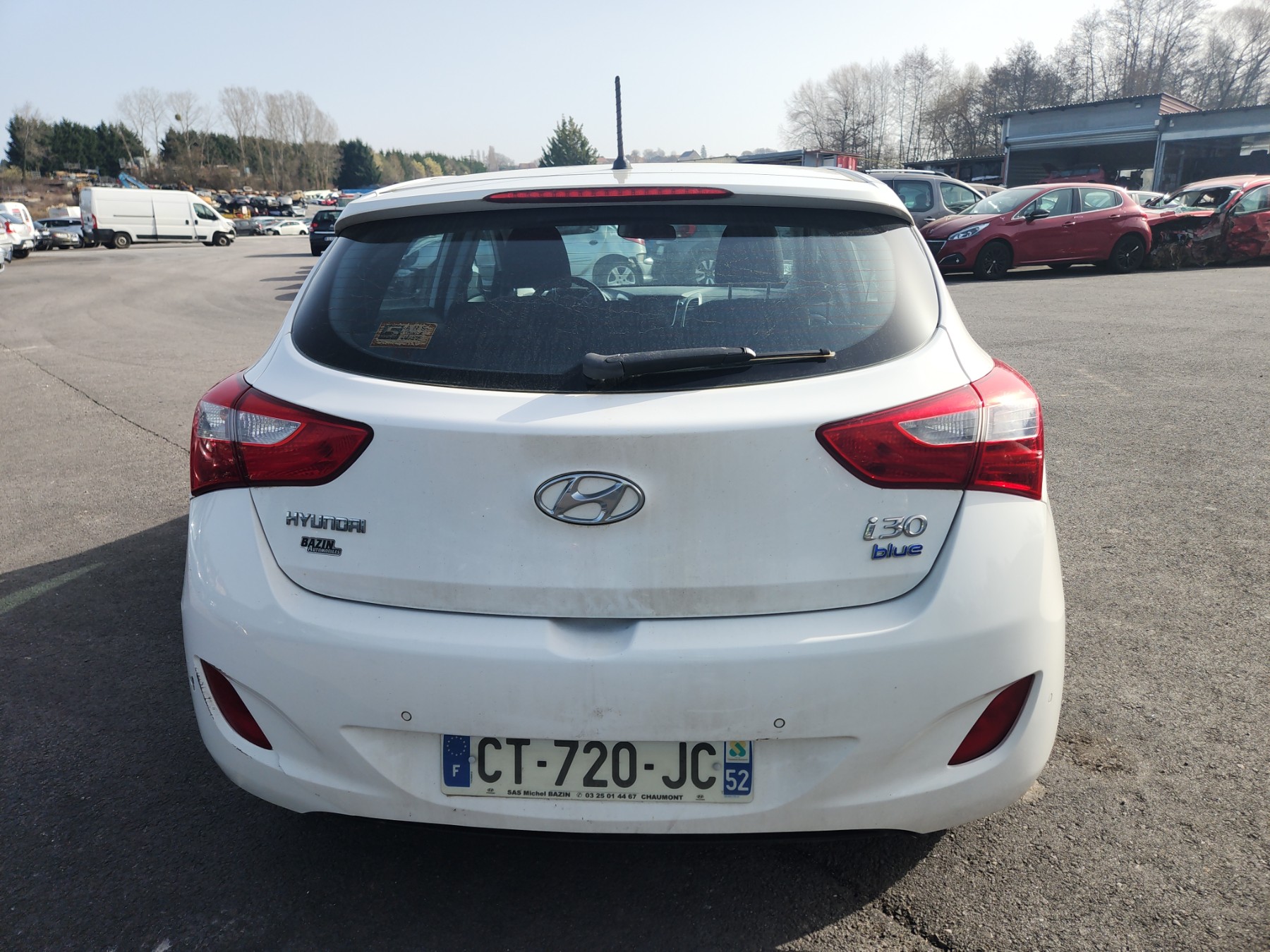 Plage arriere pour HYUNDAI I 30 2 PHASE 1 Plage arriere pour HYUNDAI I 30 2 PHASE 1