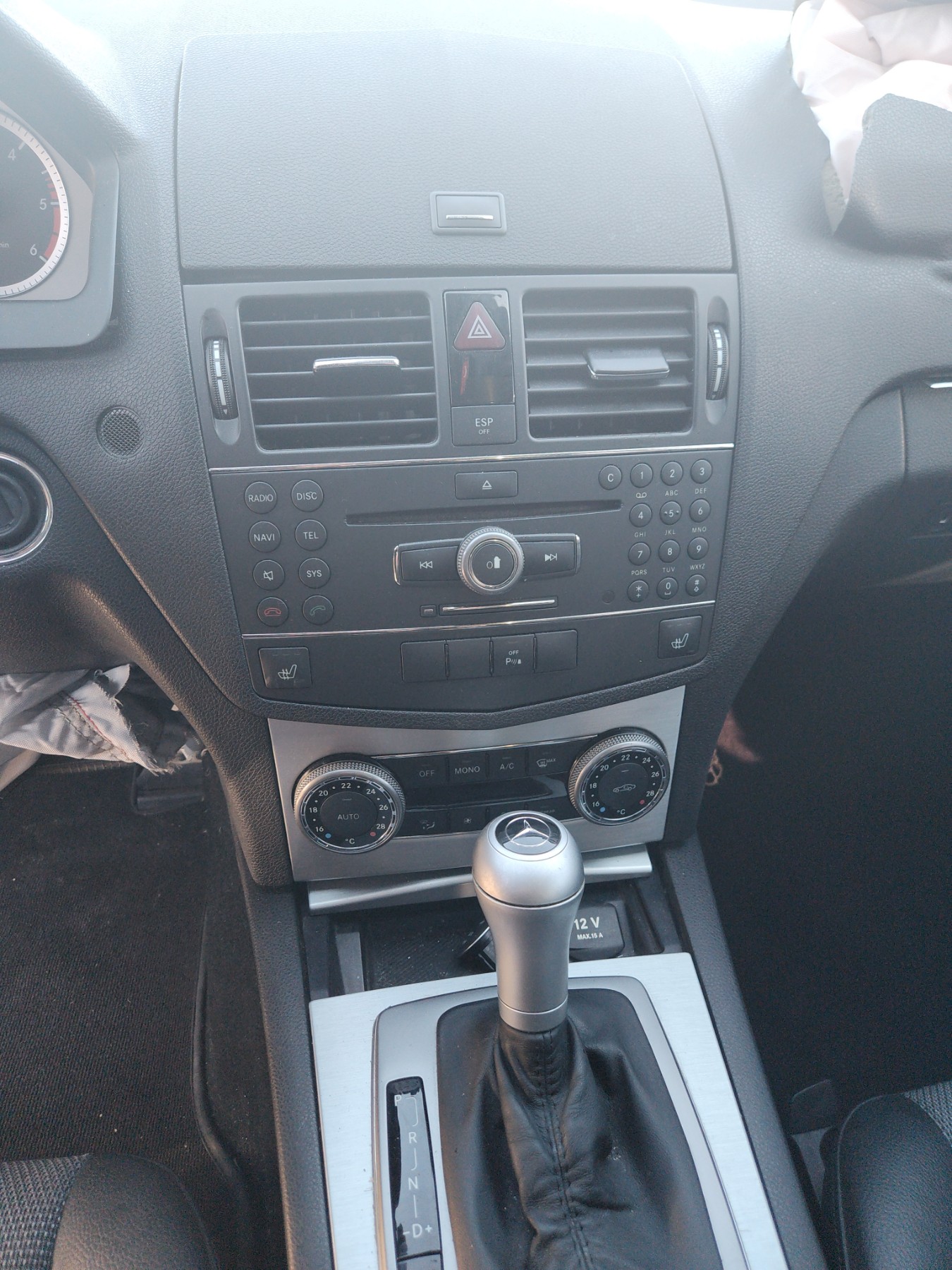 Commande chauffage pour MERCEDES CLASSE C 204 PHASE 1 BREAK Commande chauffage pour MERCEDES CLASSE C 204 PHASE 1 BREAK