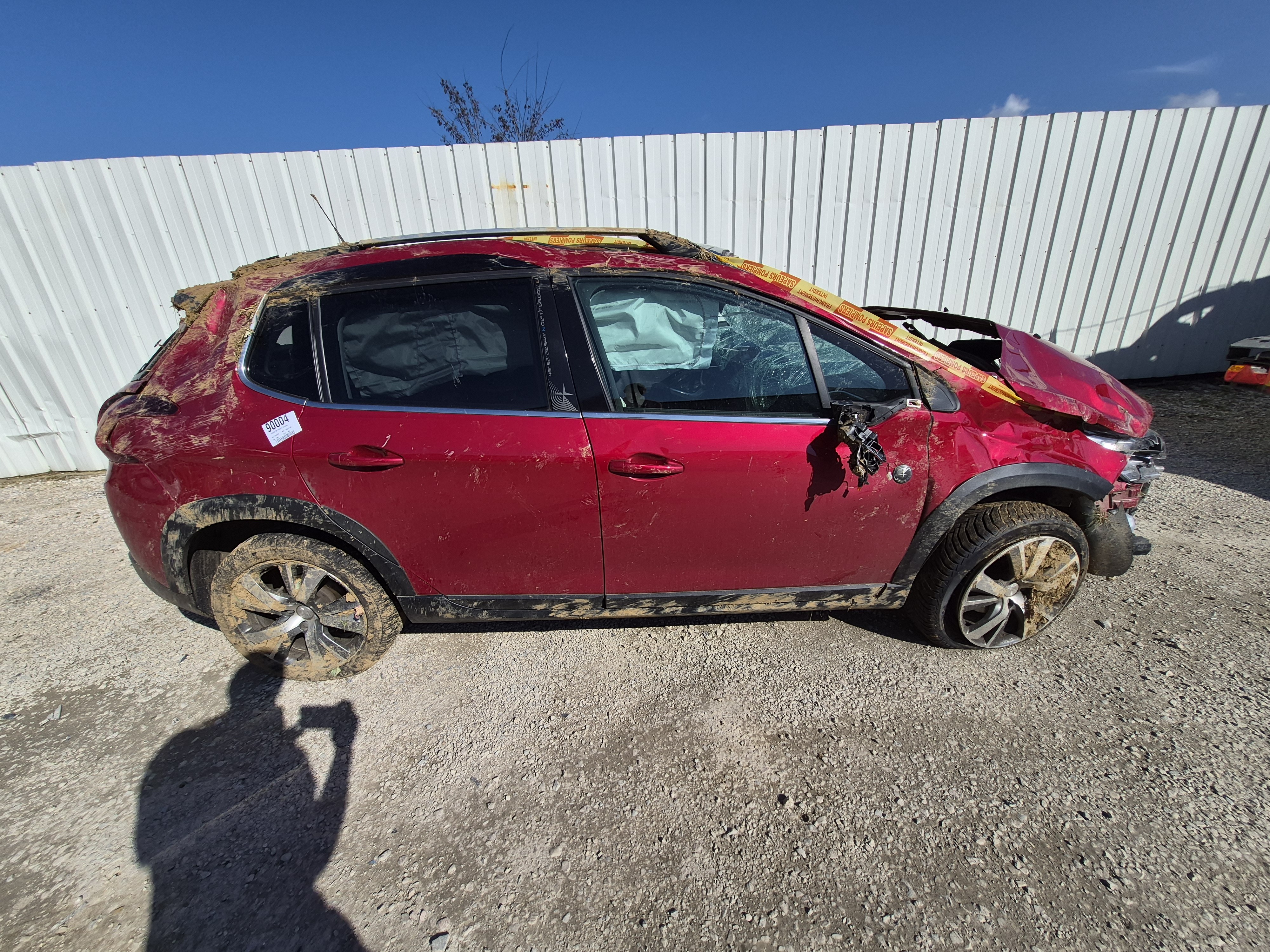 Extension d'aile arriere droit pour PEUGEOT 2008 1 PHASE 2 Extension d'aile arriere droit pour PEUGEOT 2008 1 PHASE 2