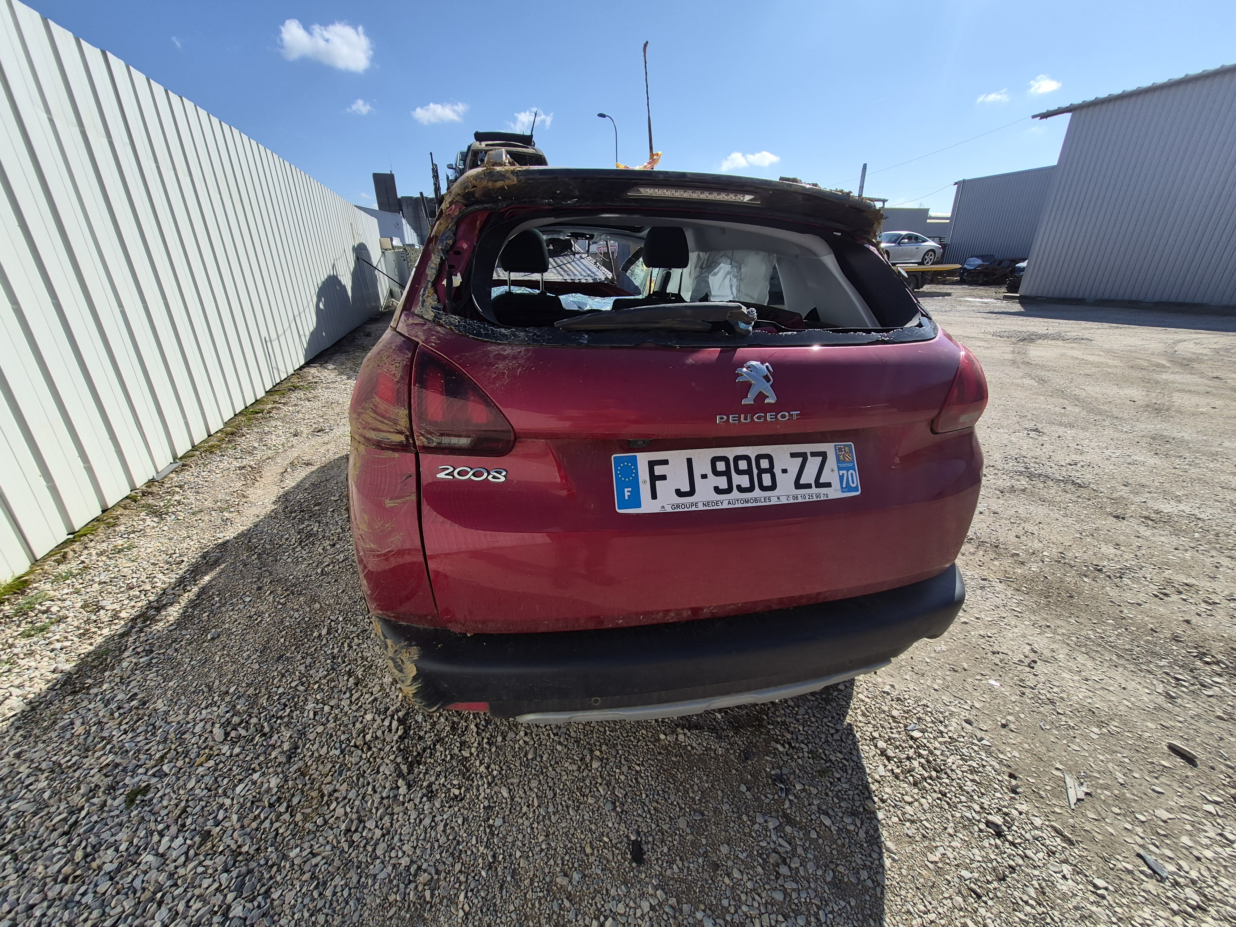 Extension d'aile arriere droit pour PEUGEOT 2008 1 PHASE 2 Extension d'aile arriere droit pour PEUGEOT 2008 1 PHASE 2