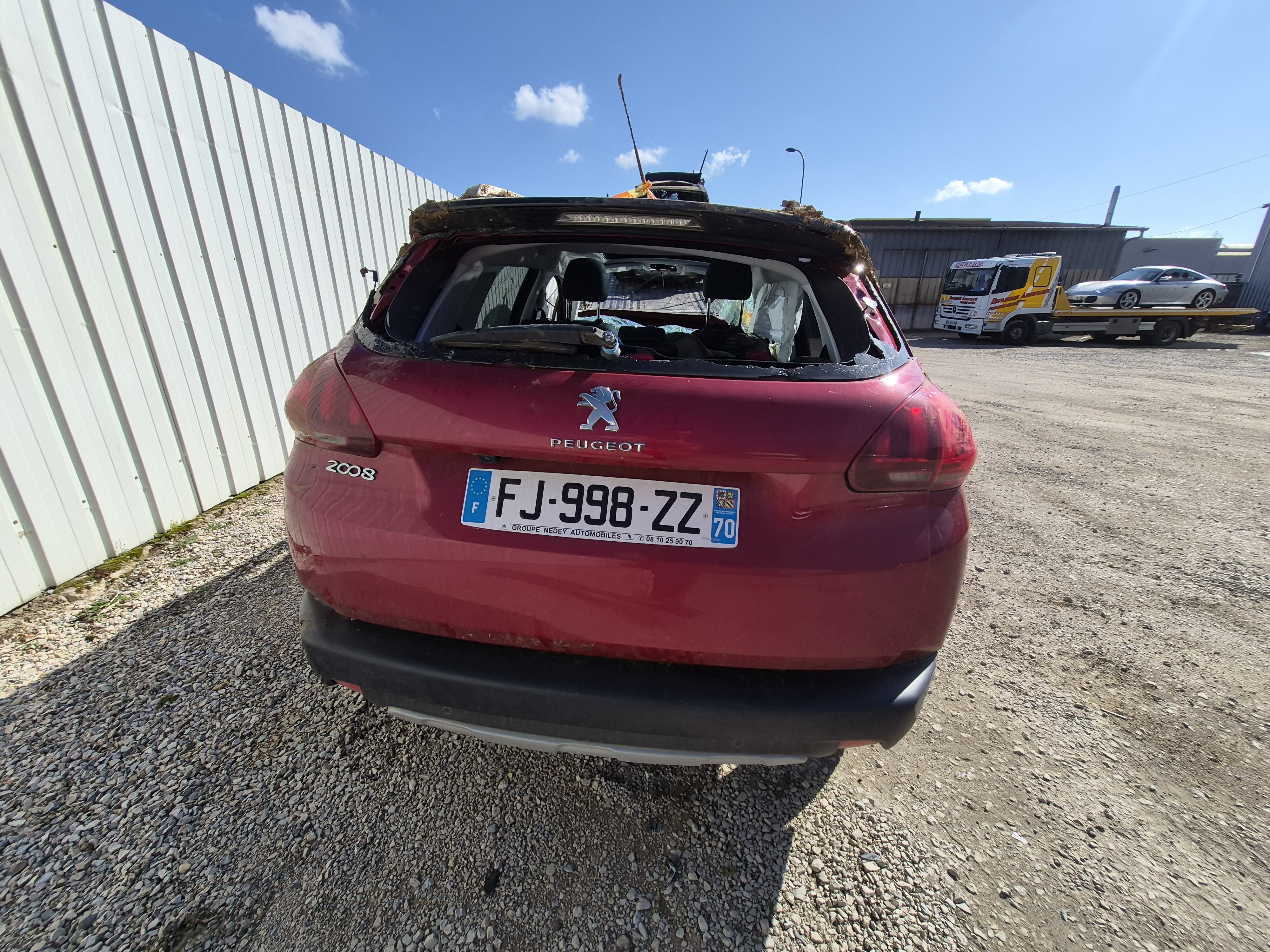 Extension d'aile arriere droit pour PEUGEOT 2008 1 PHASE 2 Extension d'aile arriere droit pour PEUGEOT 2008 1 PHASE 2