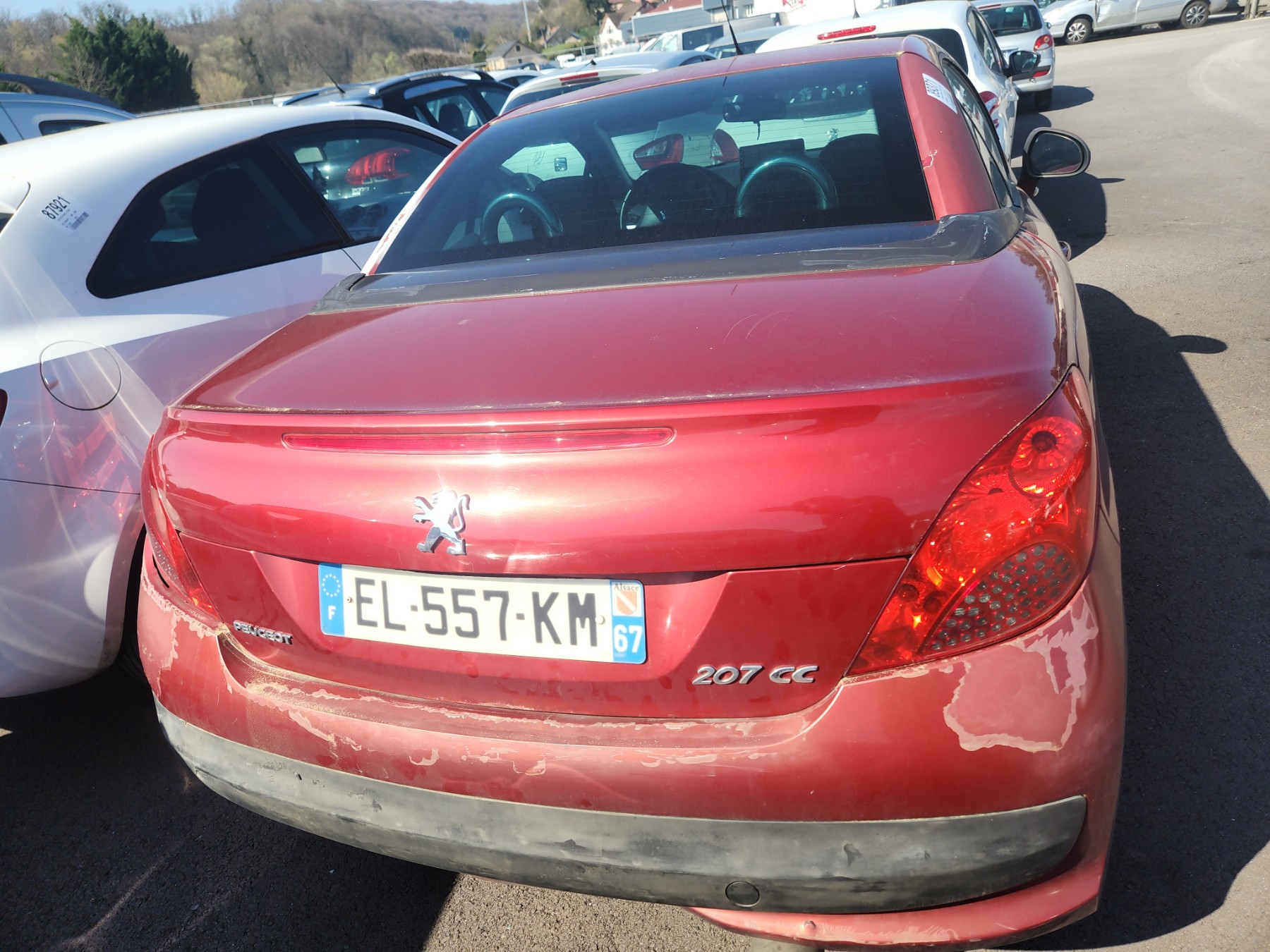 Retroviseur droit pour PEUGEOT 207 PHASE 1 CABRIOLET Retroviseur droit pour PEUGEOT 207 PHASE 1 CABRIOLET