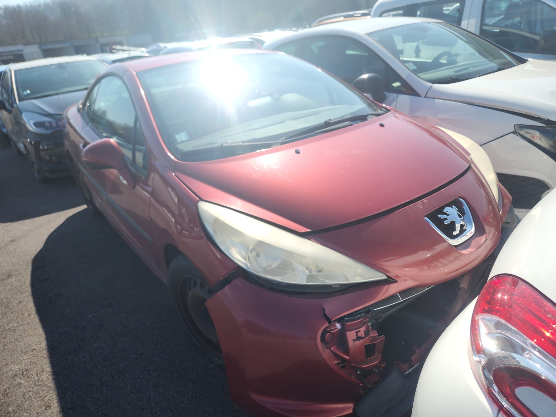 Retroviseur droit pour PEUGEOT 207 PHASE 1 CABRIOLET Retroviseur droit pour PEUGEOT 207 PHASE 1 CABRIOLET