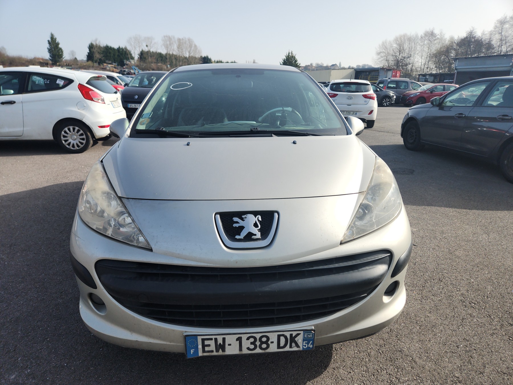 Optique avant principal gauche (feux)(phare) pour PEUGEOT 207 PHASE 1 Optique avant principal gauche (feux)(phare) pour PEUGEOT 207 PHASE 1