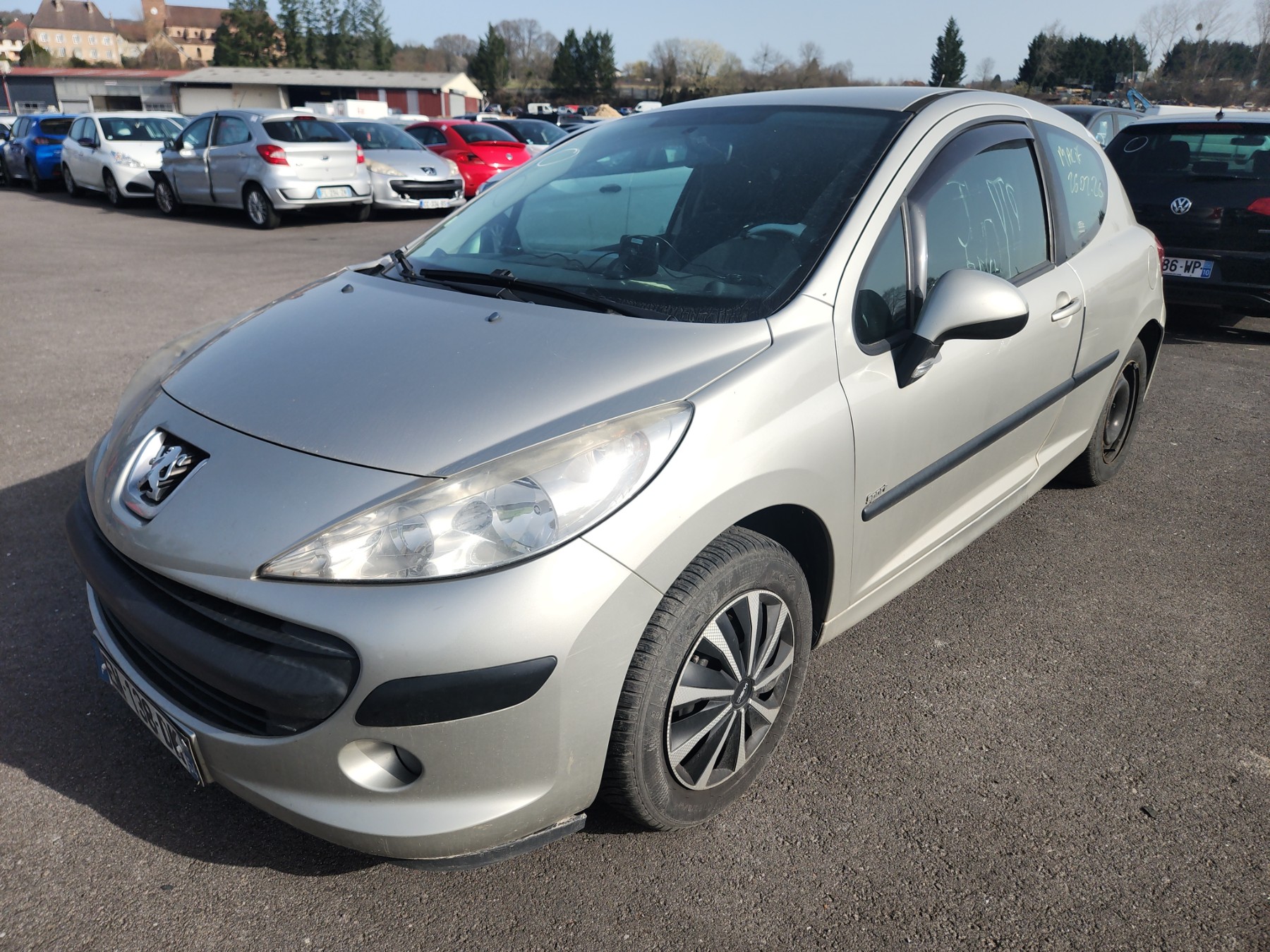 Optique avant principal gauche (feux)(phare) pour PEUGEOT 207 PHASE 1 Optique avant principal gauche (feux)(phare) pour PEUGEOT 207 PHASE 1