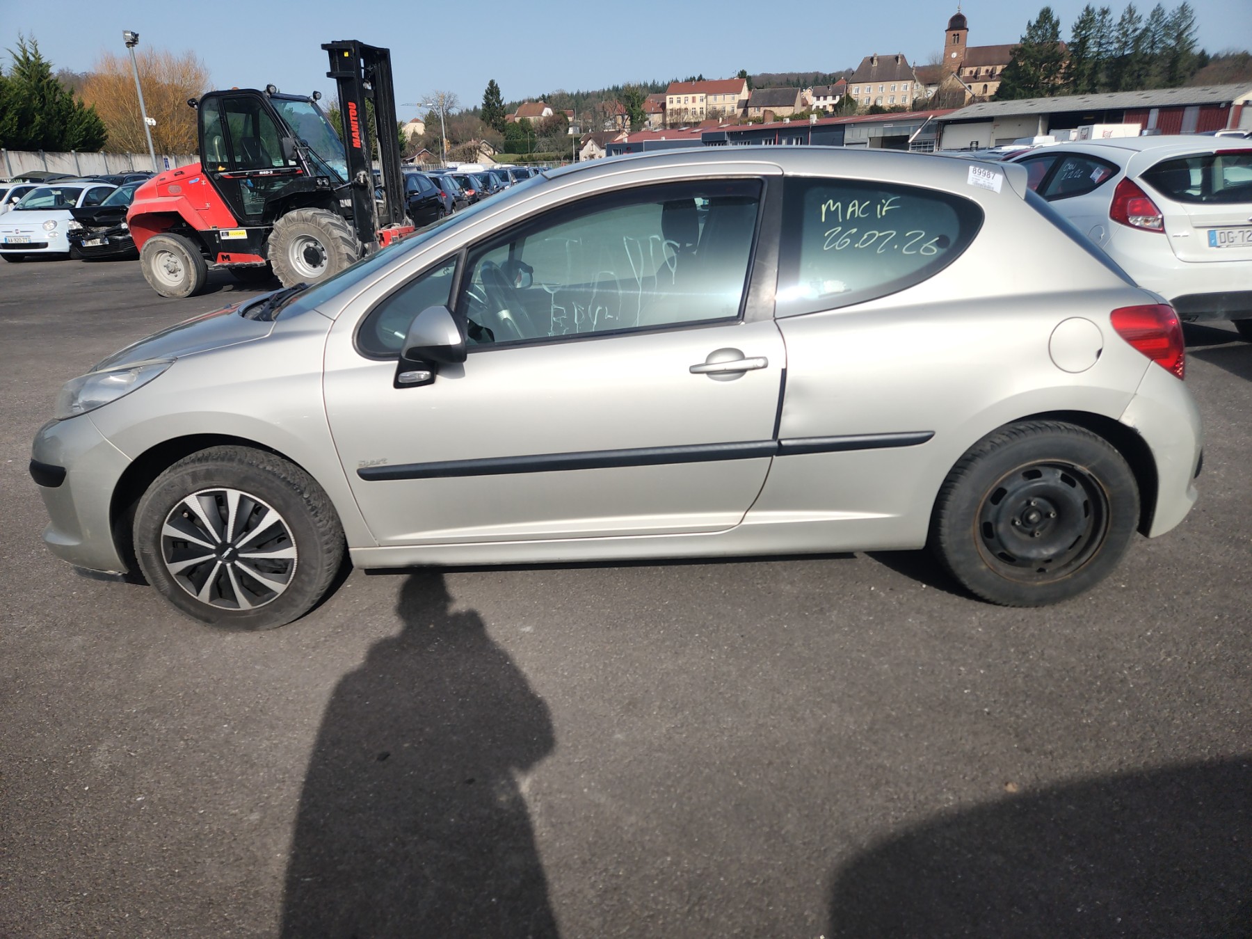 Optique avant principal gauche (feux)(phare) pour PEUGEOT 207 PHASE 1 Optique avant principal gauche (feux)(phare) pour PEUGEOT 207 PHASE 1