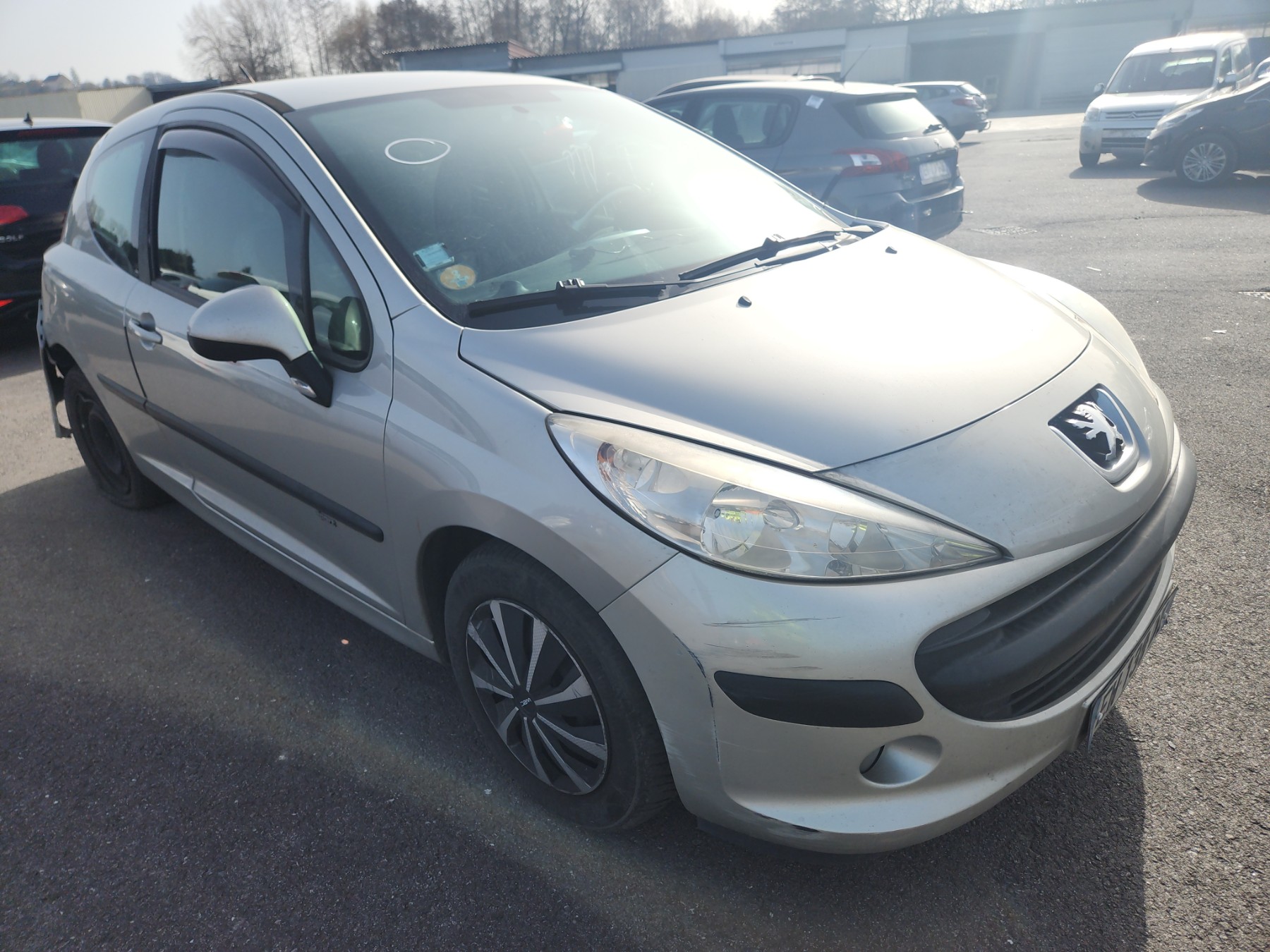 Optique avant principal gauche (feux)(phare) pour PEUGEOT 207 PHASE 1 Optique avant principal gauche (feux)(phare) pour PEUGEOT 207 PHASE 1