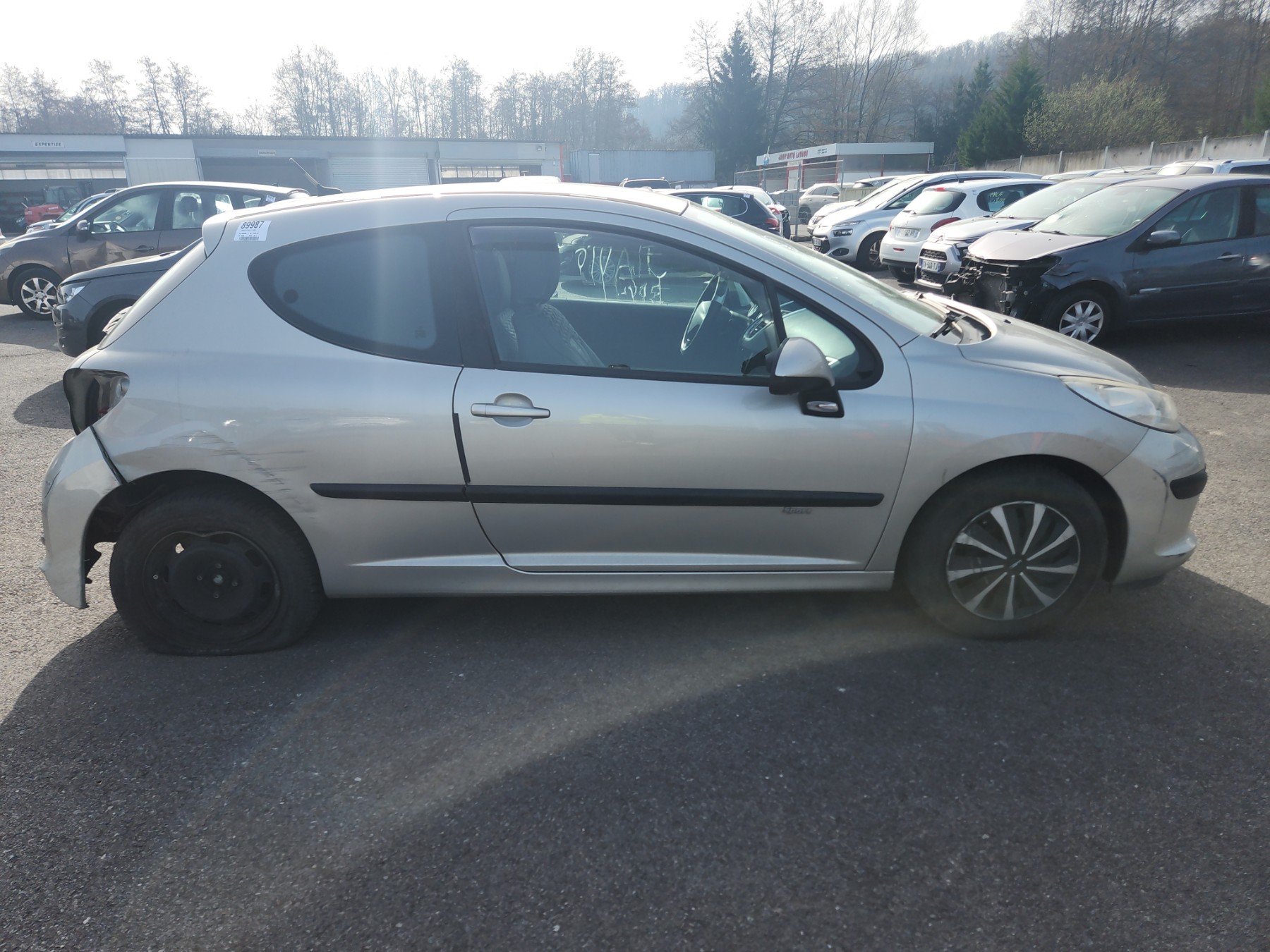 Optique avant principal gauche (feux)(phare) pour PEUGEOT 207 PHASE 1 Optique avant principal gauche (feux)(phare) pour PEUGEOT 207 PHASE 1