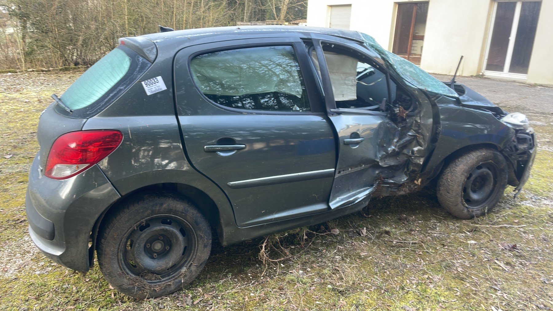 Pare choc arriere pour PEUGEOT 207 PHASE 1 Pare choc arriere pour PEUGEOT 207 PHASE 1