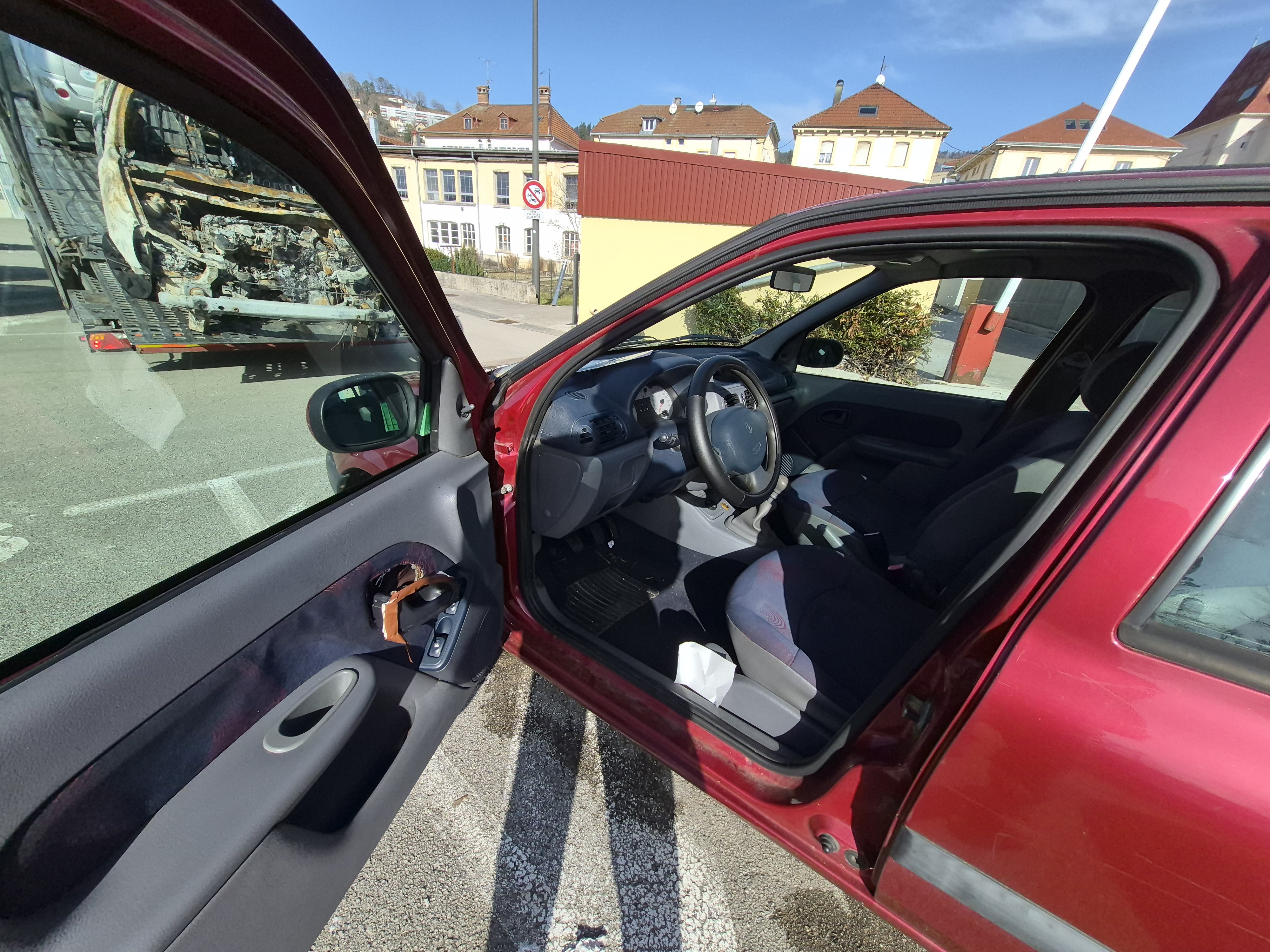Commande chauffage pour RENAULT CLIO 2 PHASE 1 Commande chauffage pour RENAULT CLIO 2 PHASE 1