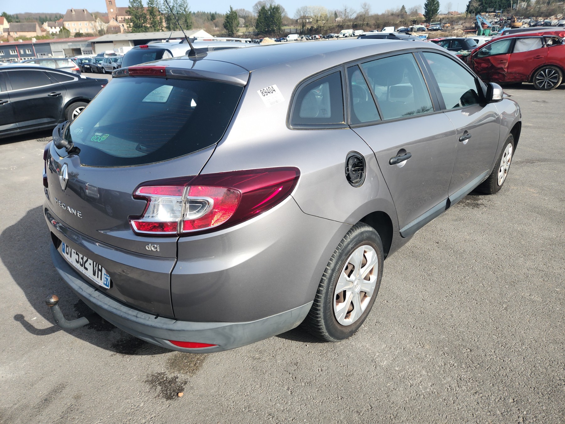 Pare choc arriere pour RENAULT MEGANE 3 PHASE 1 BREAK Pare choc arriere pour RENAULT MEGANE 3 PHASE 1 BREAK