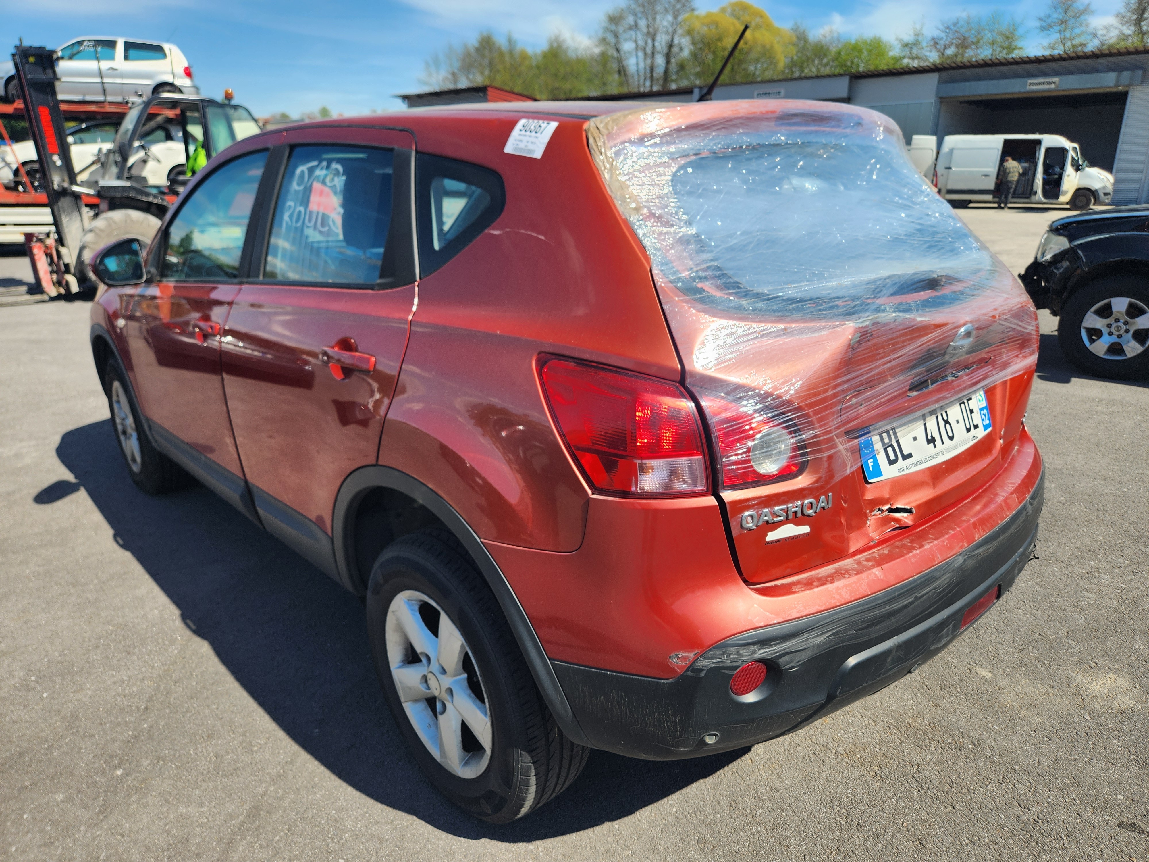 Optique avant principal gauche (feux)(phare) pour NISSAN QASHQAI 1 PHASE 1 Optique avant principal gauche (feux)(phare) pour NISSAN QASHQAI 1 PHASE 1