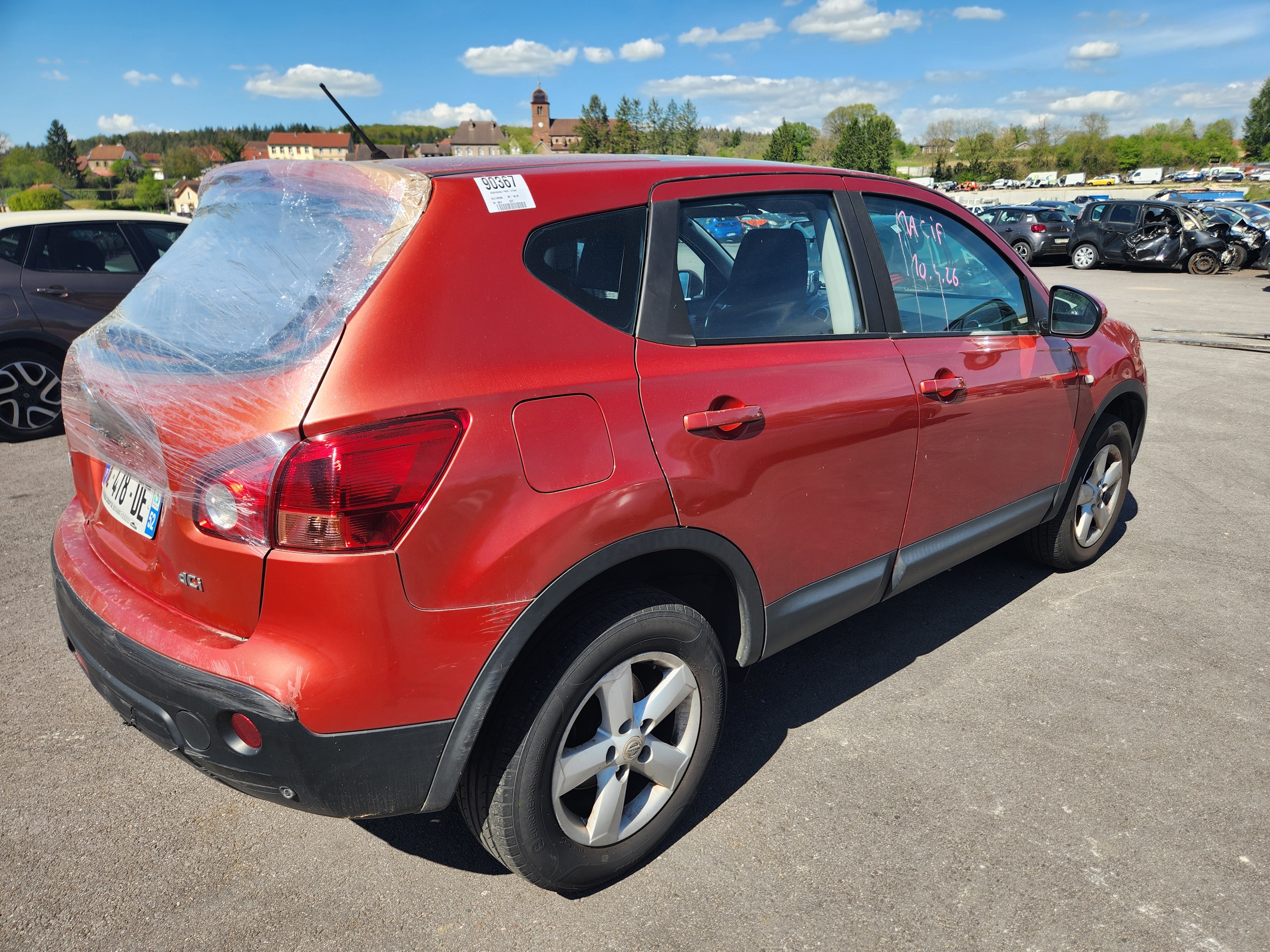 Optique avant principal gauche (feux)(phare) pour NISSAN QASHQAI 1 PHASE 1 Optique avant principal gauche (feux)(phare) pour NISSAN QASHQAI 1 PHASE 1