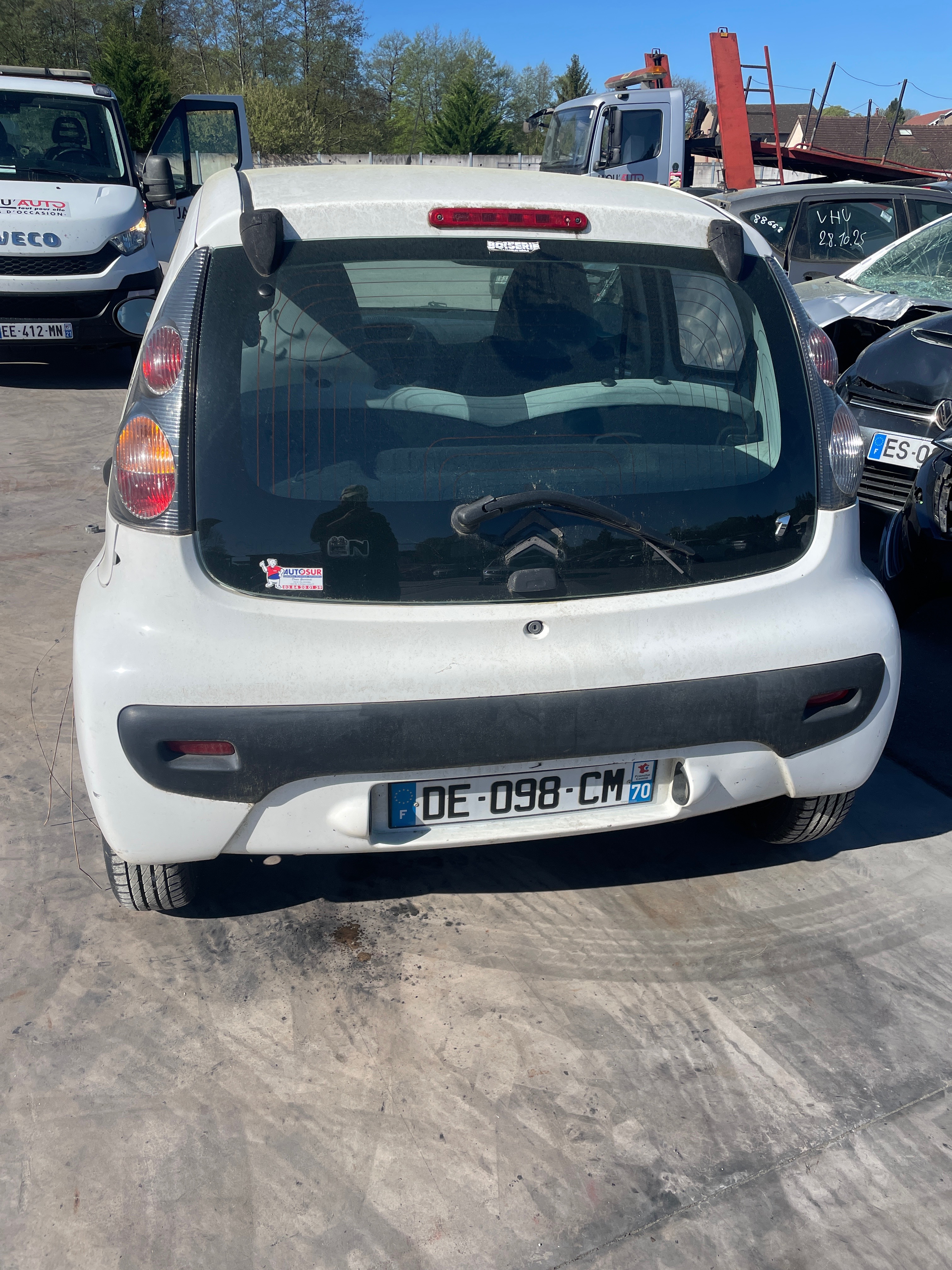 Aile avant droit pour CITROEN C1 1 PHASE 1 Aile avant droit pour CITROEN C1 1 PHASE 1