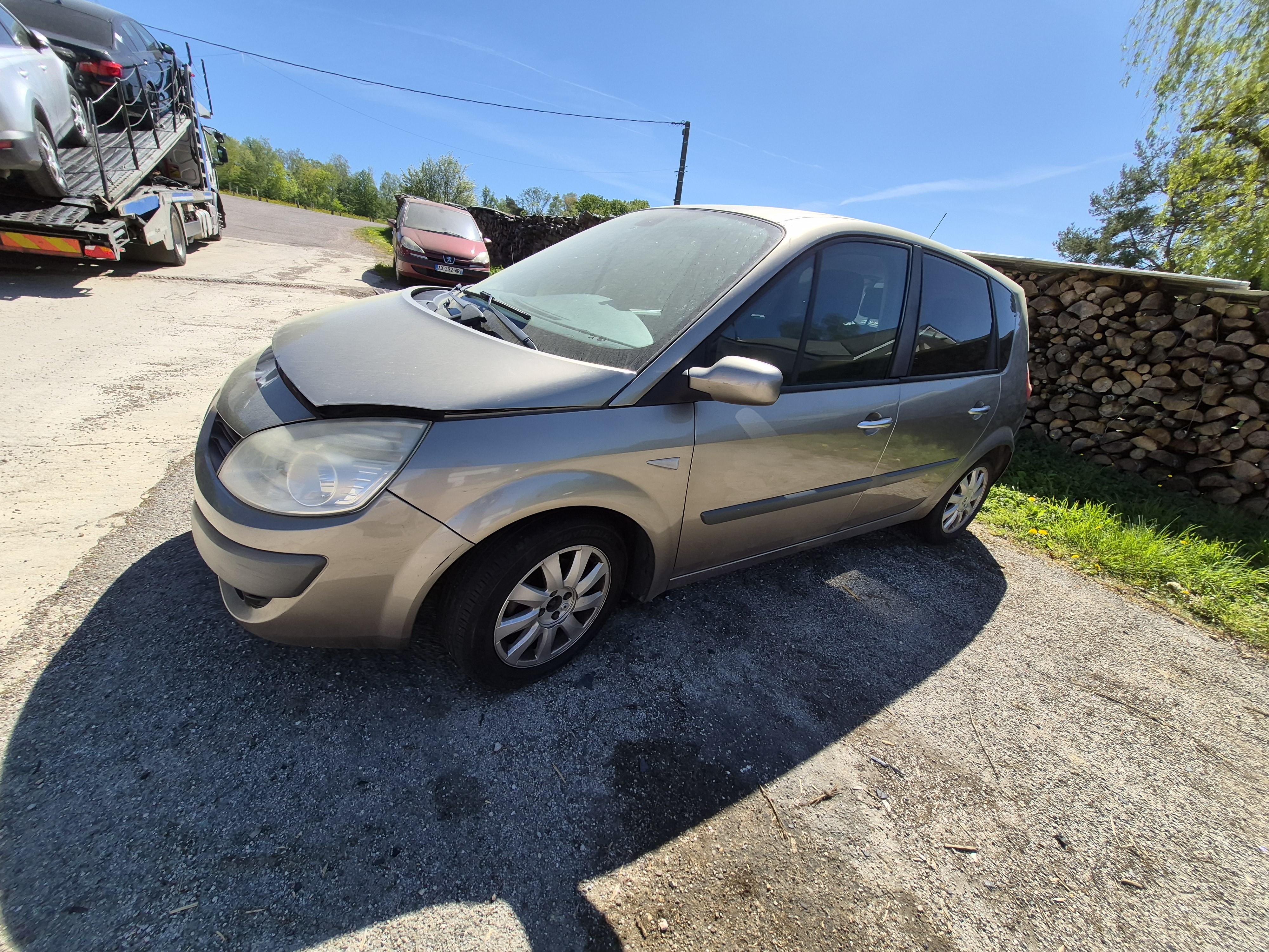 Optique avant principal gauche (feux)(phare) pour RENAULT SCENIC 2 PHASE 2 Optique avant principal gauche (feux)(phare) pour RENAULT SCENIC 2 PHASE 2