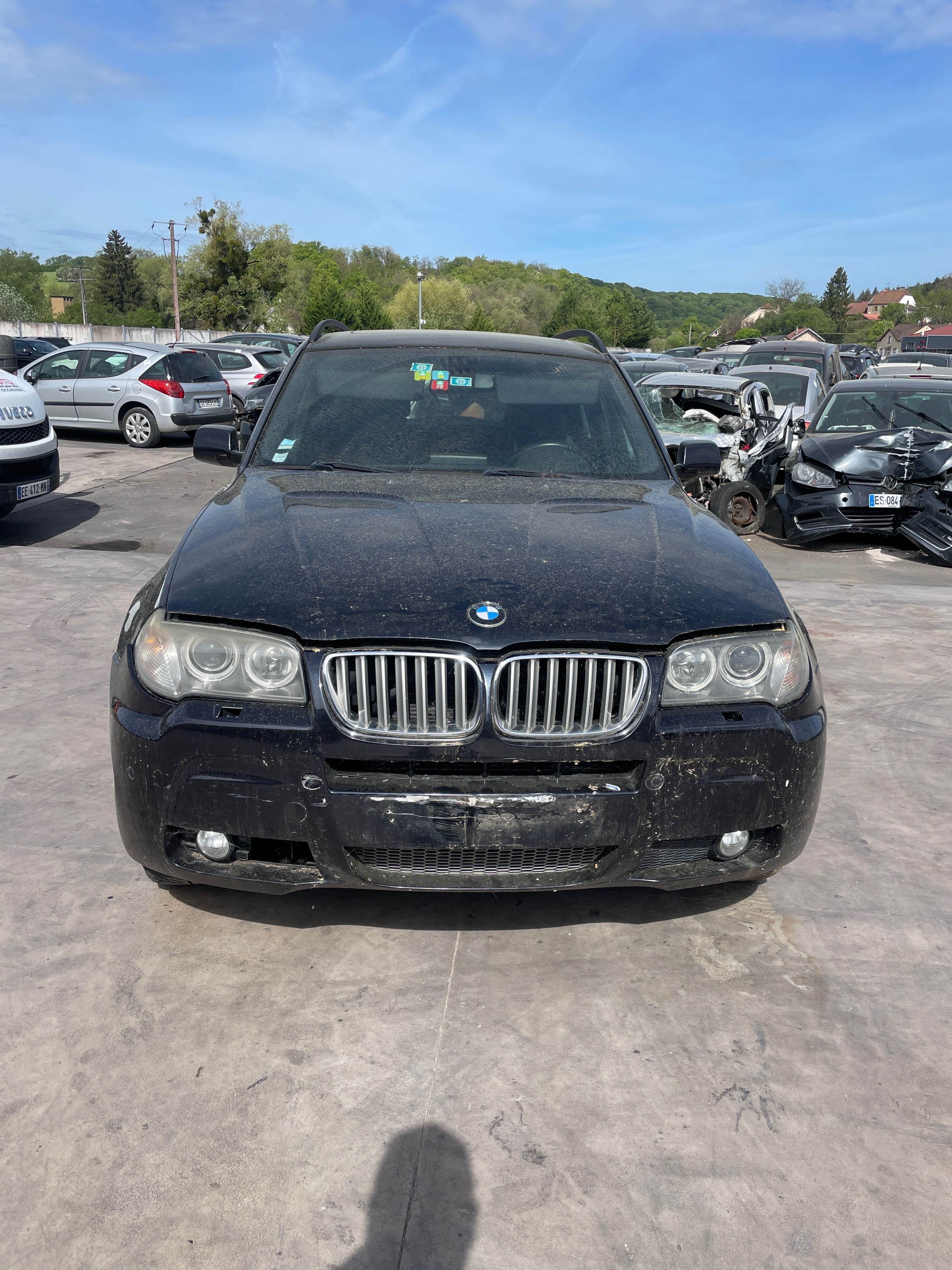 Pare choc avant pour BMW X3 E83 PHASE 2 Pare choc avant pour BMW X3 E83 PHASE 2