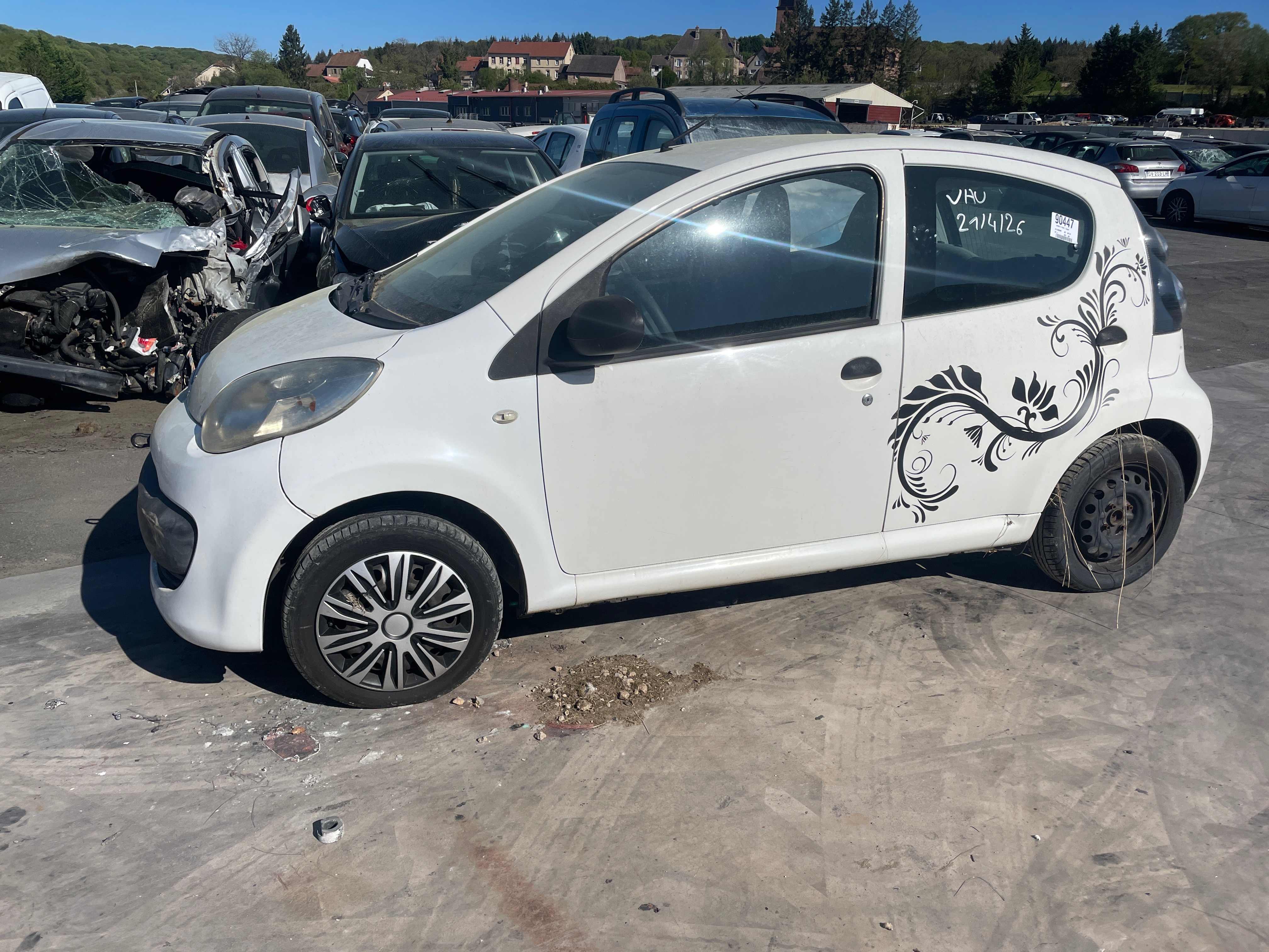 Aile avant droit pour CITROEN C1 1 PHASE 1 Aile avant droit pour CITROEN C1 1 PHASE 1