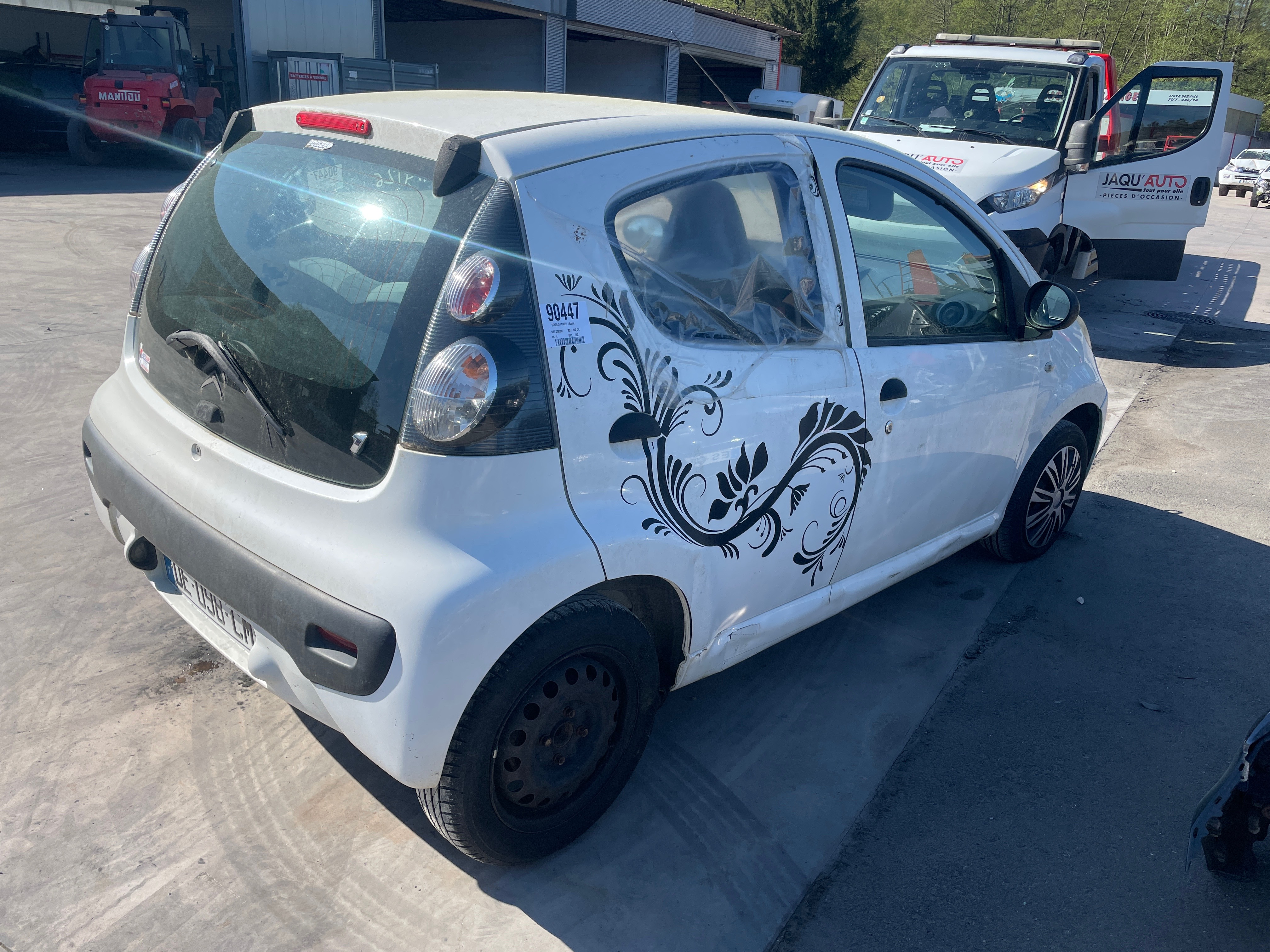 Aile avant droit pour CITROEN C1 1 PHASE 1 Aile avant droit pour CITROEN C1 1 PHASE 1