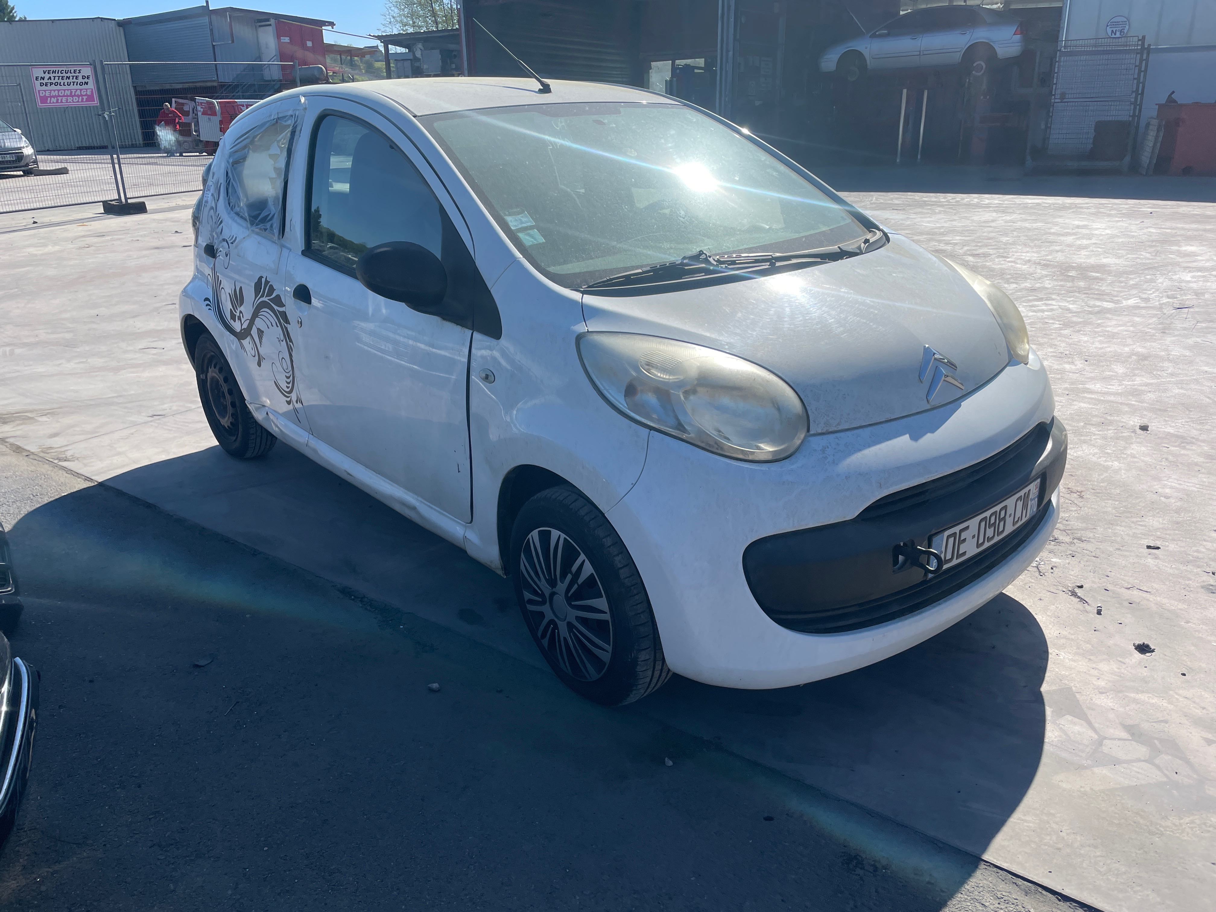 Aile avant droit pour CITROEN C1 1 PHASE 1 Aile avant droit pour CITROEN C1 1 PHASE 1