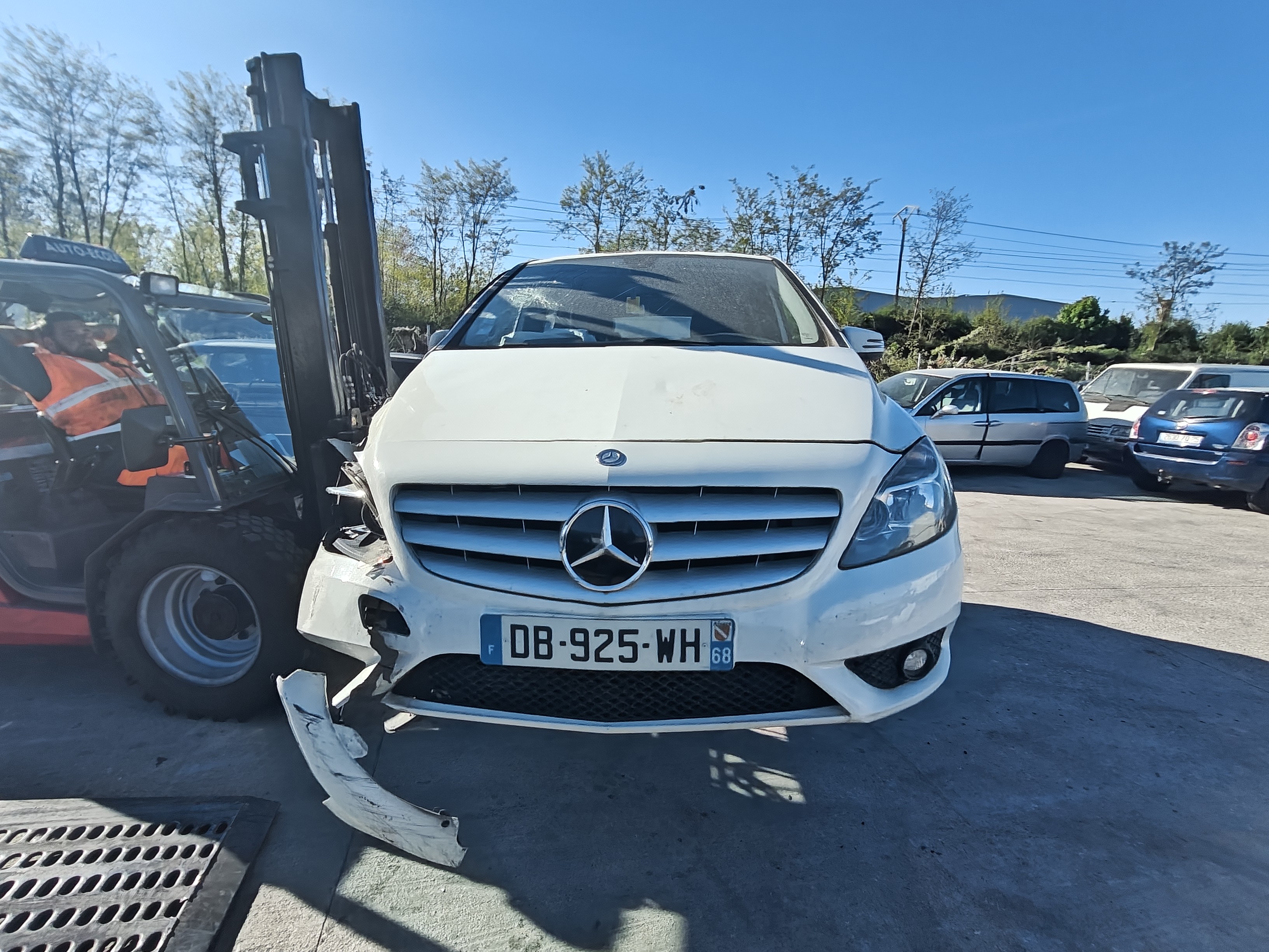 Porte arriere droit pour MERCEDES CLASSE B 246 PHASE 1 Porte arriere droit pour MERCEDES CLASSE B 246 PHASE 1