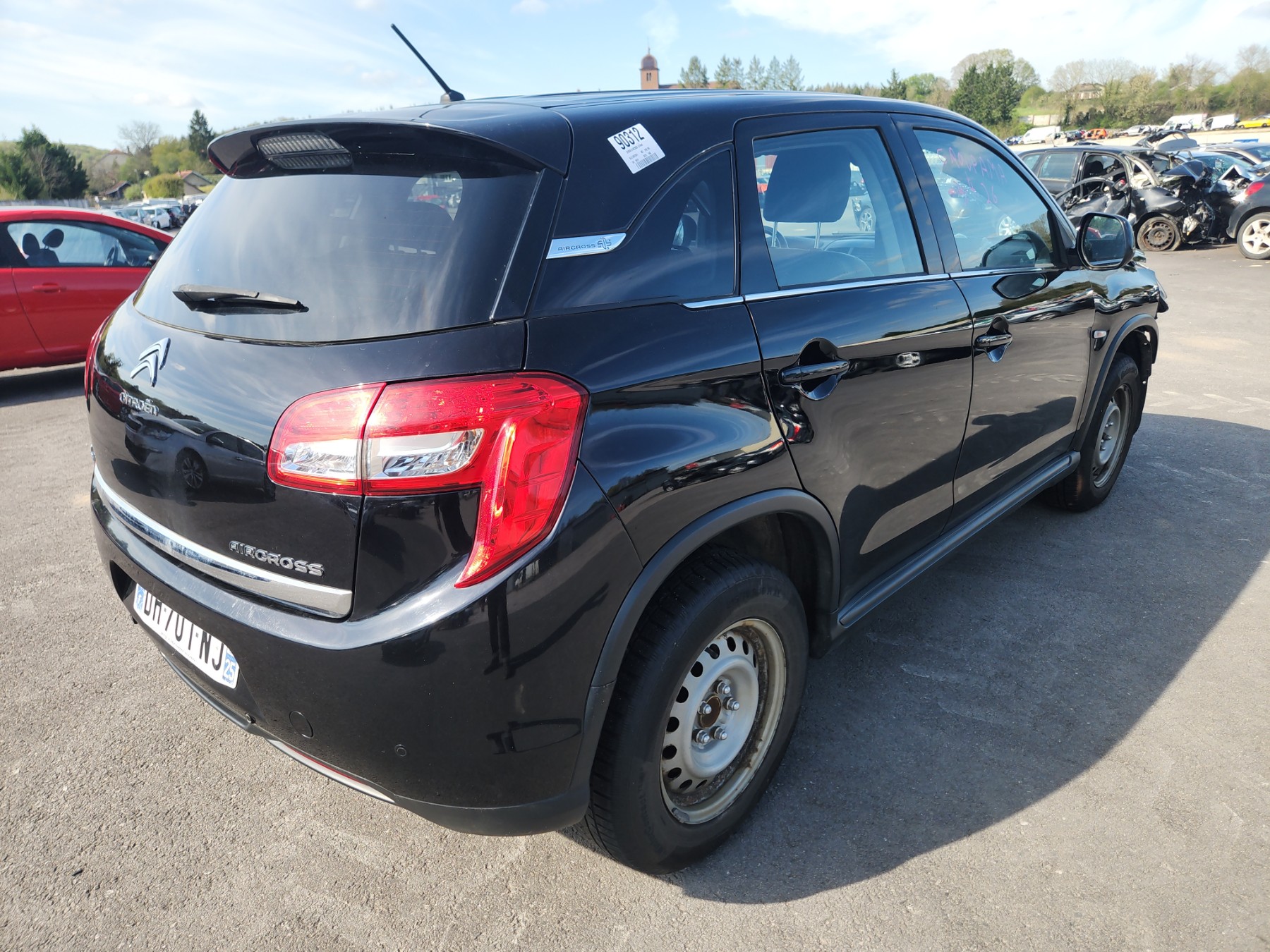 Extension d'aile arriere droit pour CITROEN C4 AIRCROSS Extension d'aile arriere droit pour CITROEN C4 AIRCROSS
