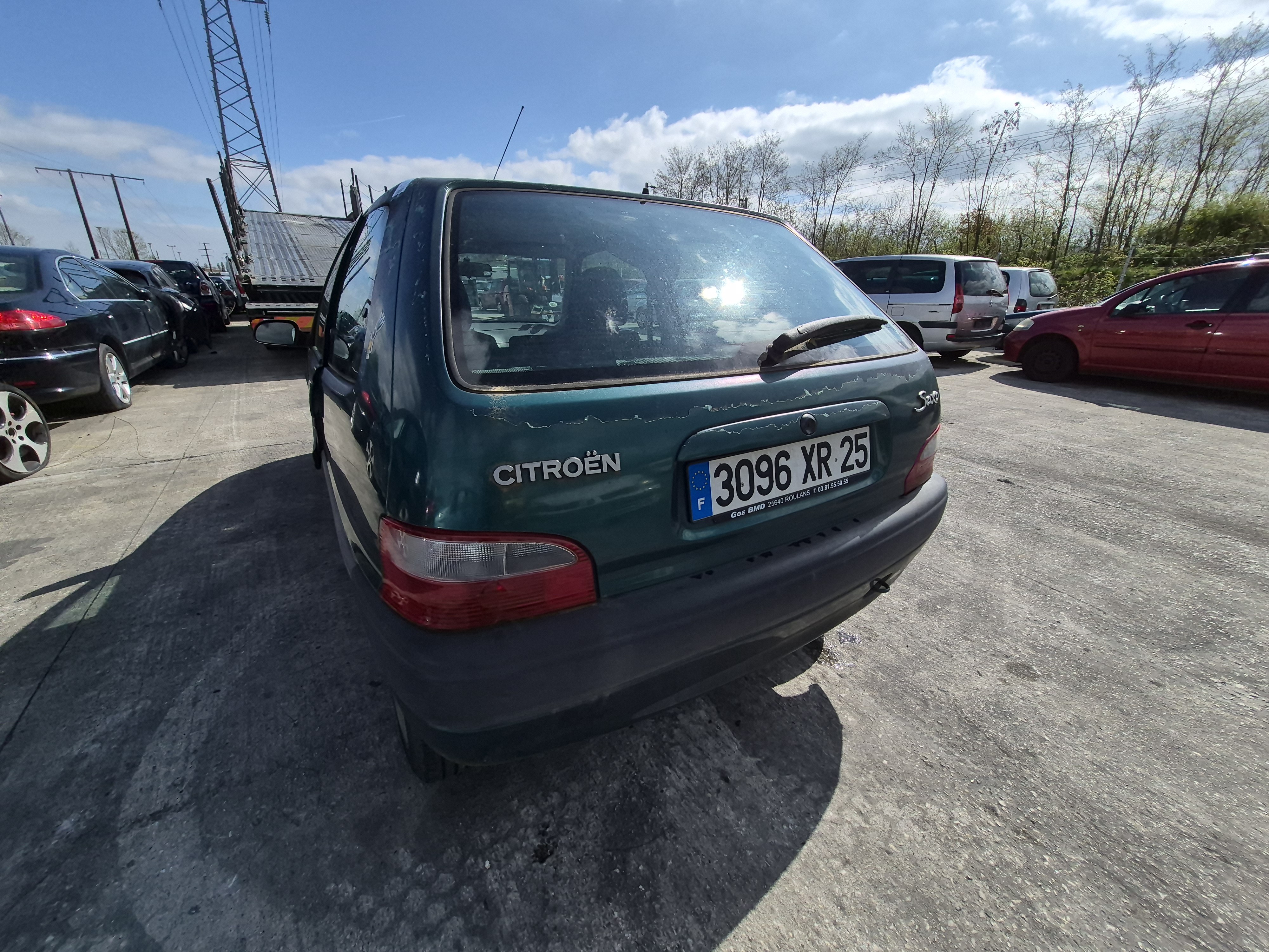 Pare choc arriere pour CITROEN SAXO PHASE 2 Pare choc arriere pour CITROEN SAXO PHASE 2