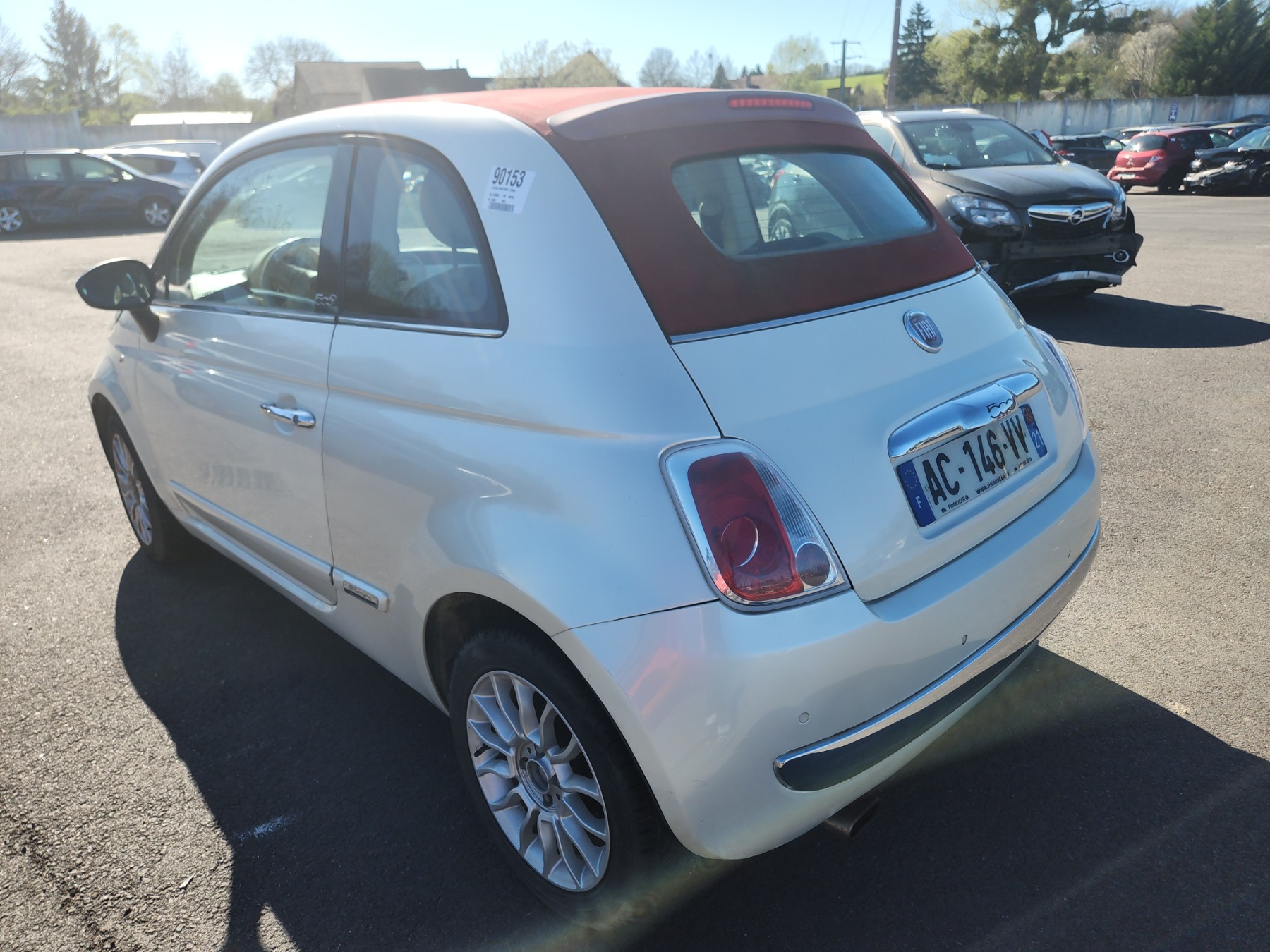 Feu arriere principal gauche (feux) pour FIAT 500 2 CABRIO PHASE 1 Feu arriere principal gauche (feux) pour FIAT 500 2 CABRIO PHASE 1