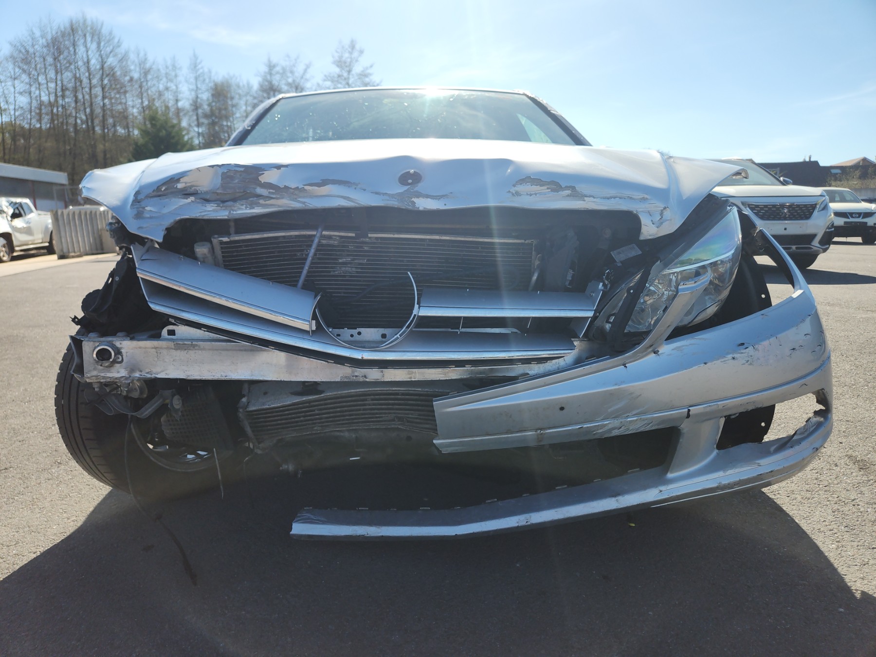 Porte arriere gauche pour MERCEDES CLASSE C 204 PHASE 1 Porte arriere gauche pour MERCEDES CLASSE C 204 PHASE 1