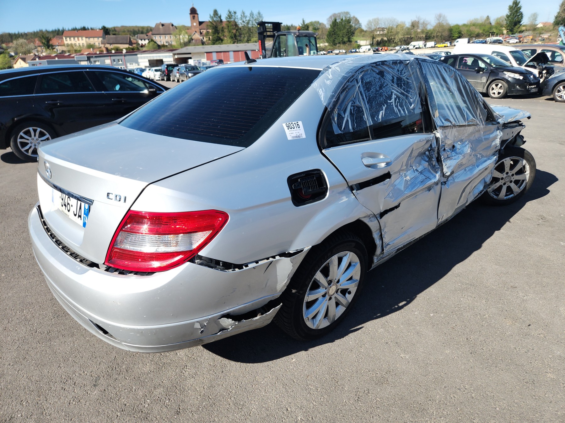 Porte arriere gauche pour MERCEDES CLASSE C 204 PHASE 1 Porte arriere gauche pour MERCEDES CLASSE C 204 PHASE 1