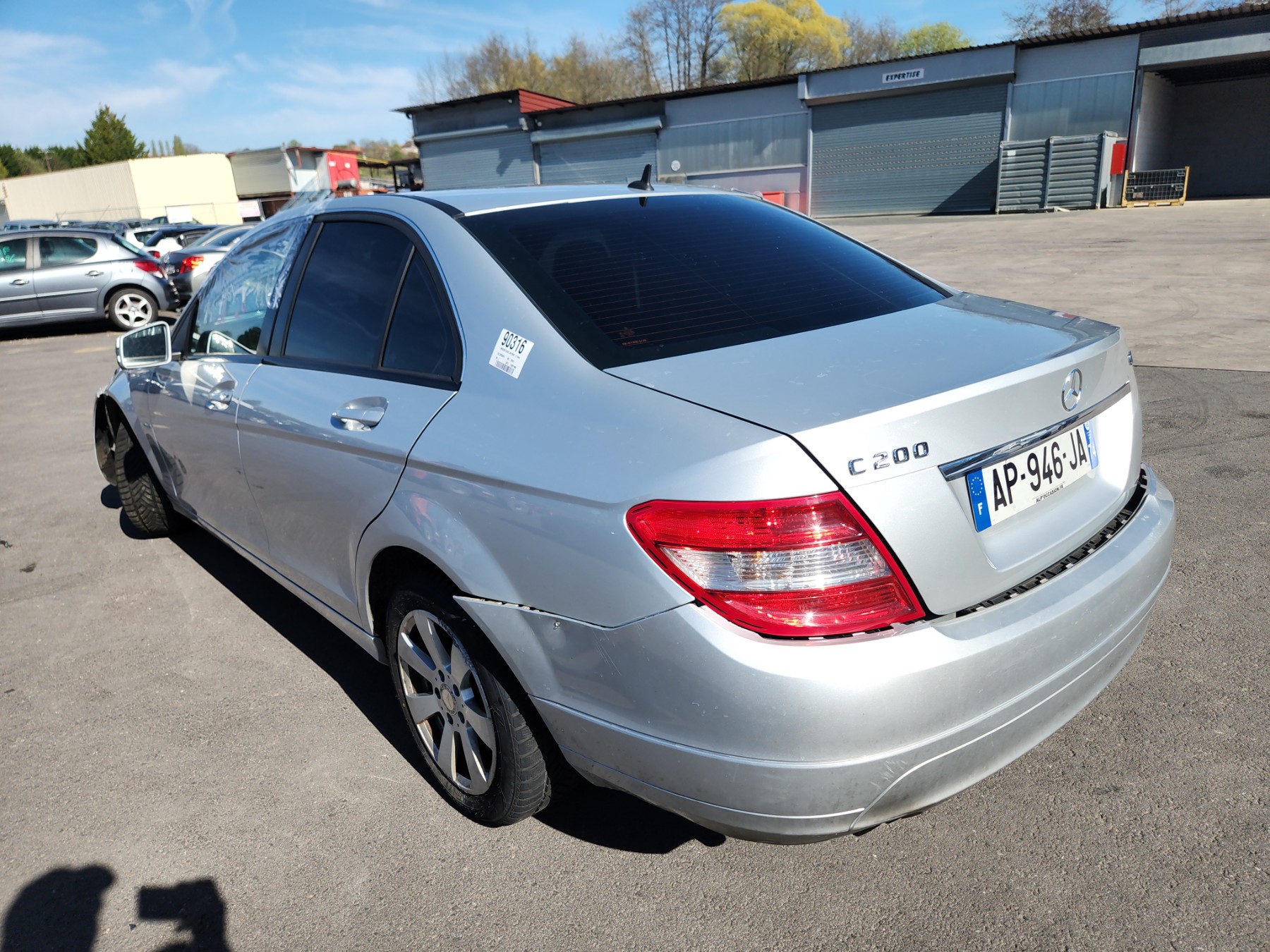 Porte arriere gauche pour MERCEDES CLASSE C 204 PHASE 1 Porte arriere gauche pour MERCEDES CLASSE C 204 PHASE 1