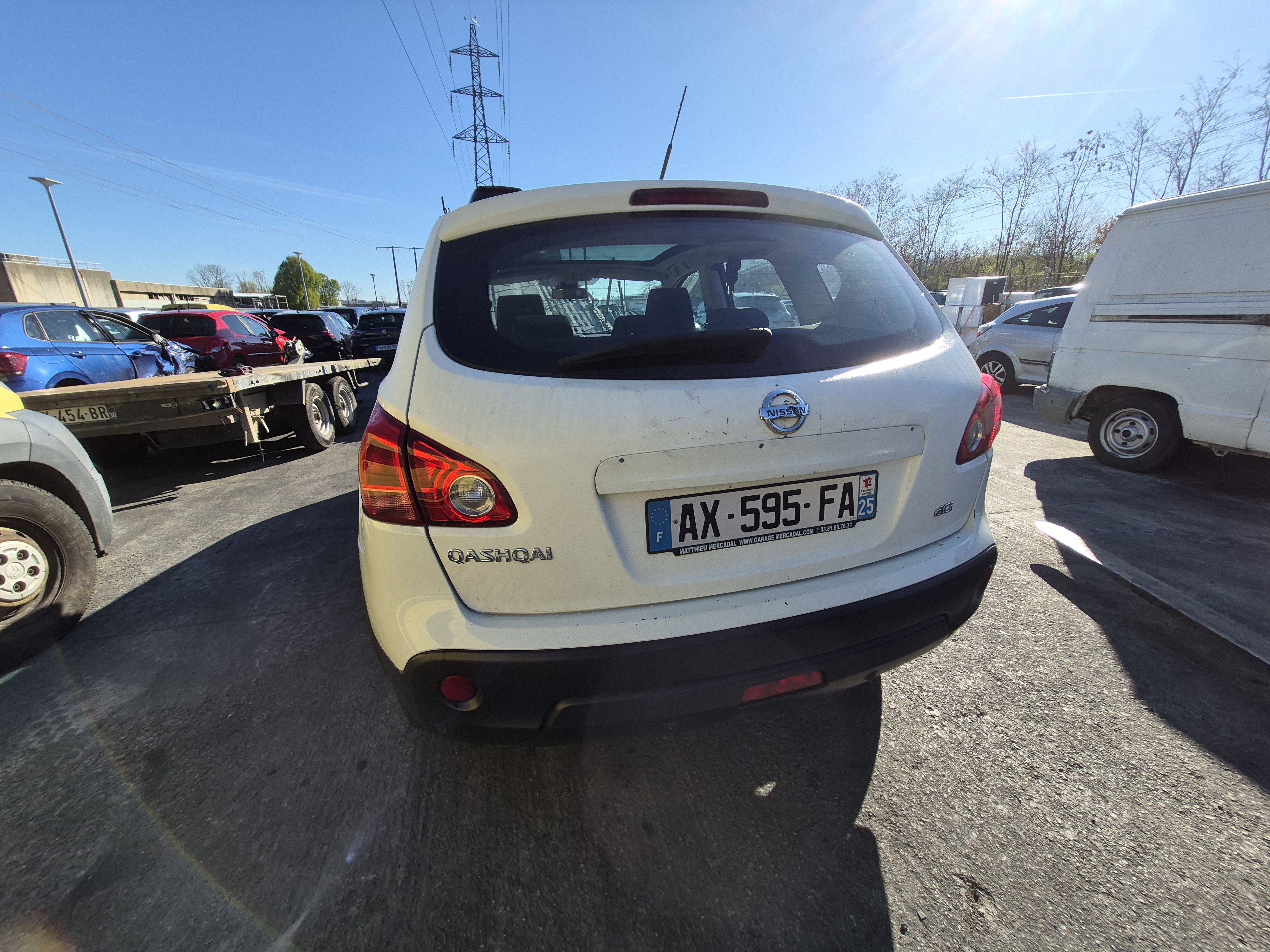 Extension d'aile arriere droit pour NISSAN QASHQAI 1 PHASE 1 Extension d'aile arriere droit pour NISSAN QASHQAI 1 PHASE 1