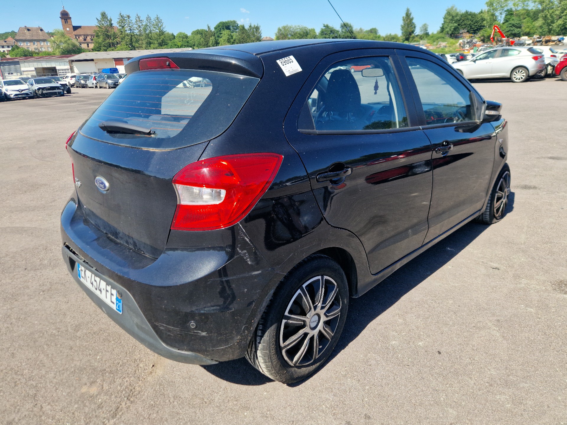 Renfort pare choc arriere (traverse) pour FORD KA+ Renfort pare choc arriere (traverse) pour FORD KA+