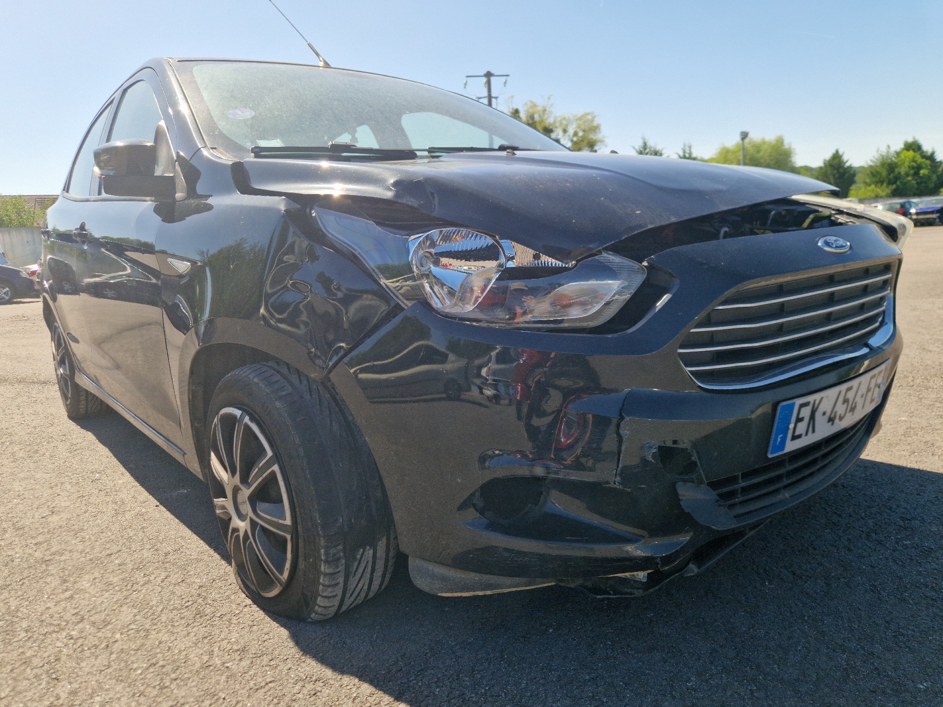 Renfort pare choc arriere (traverse) pour FORD KA+ Renfort pare choc arriere (traverse) pour FORD KA+