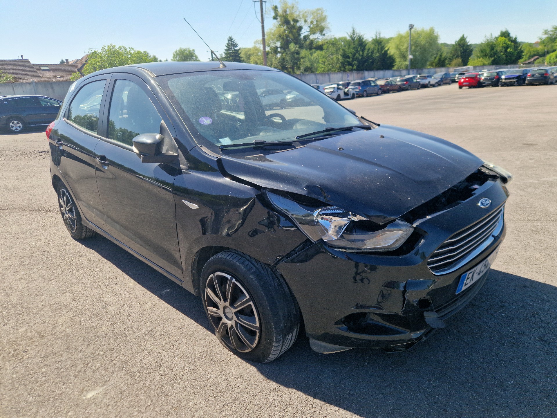 Renfort pare choc arriere (traverse) pour FORD KA+ Renfort pare choc arriere (traverse) pour FORD KA+