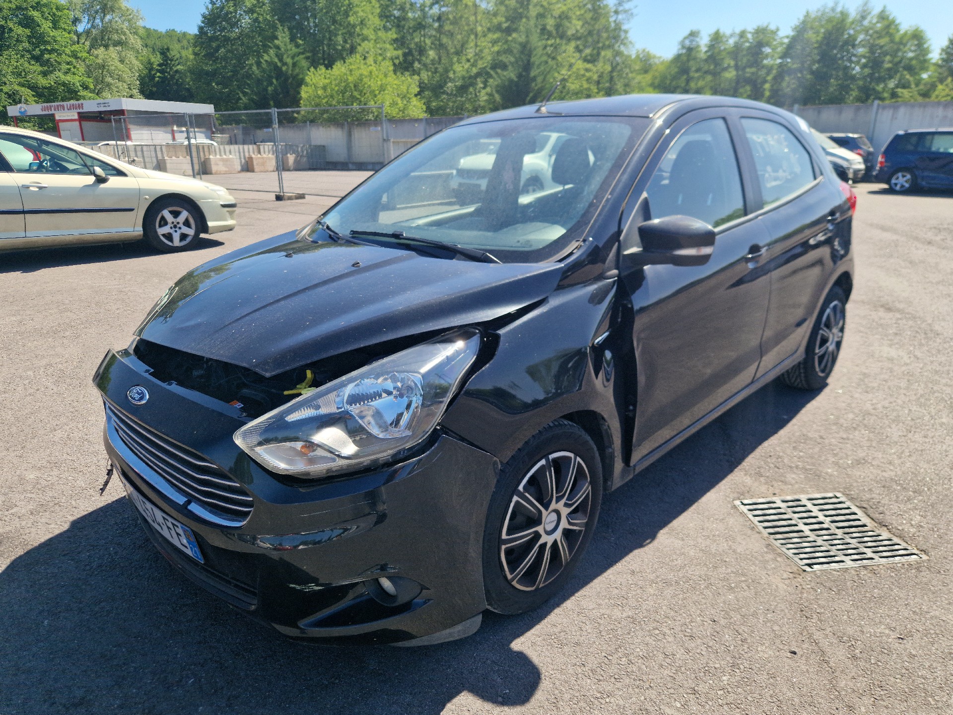 Renfort pare choc arriere (traverse) pour FORD KA+ Renfort pare choc arriere (traverse) pour FORD KA+