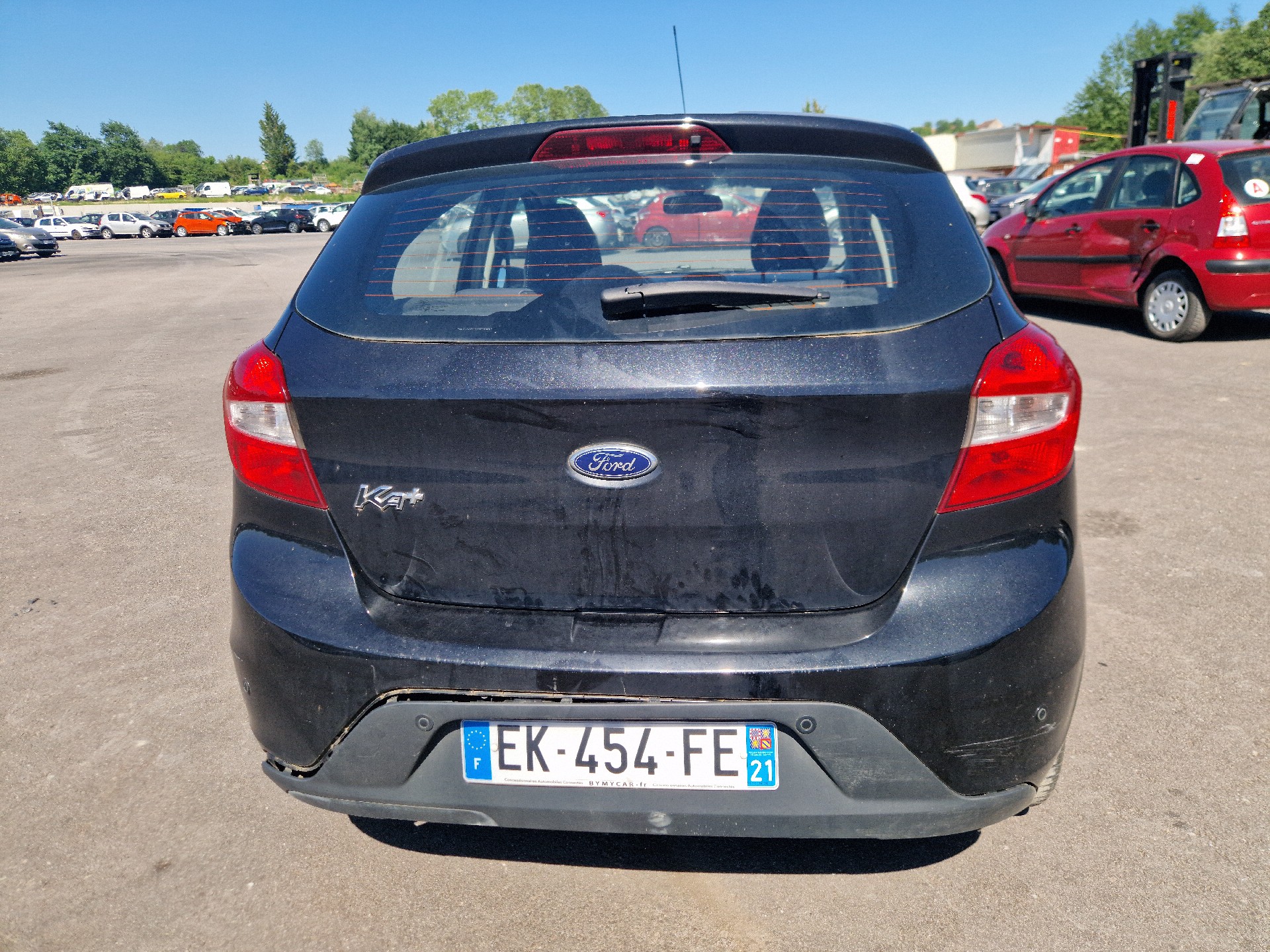 Renfort pare choc arriere (traverse) pour FORD KA+ Renfort pare choc arriere (traverse) pour FORD KA+
