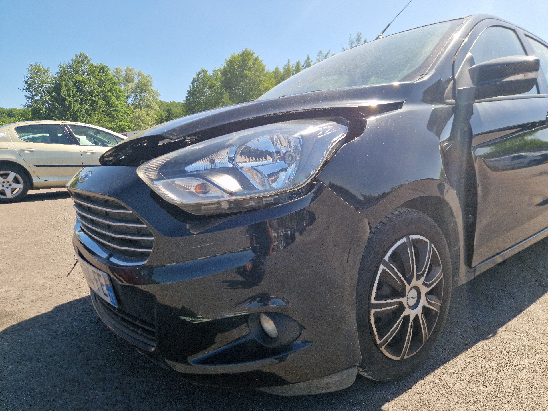 Renfort pare choc arriere (traverse) pour FORD KA+ Renfort pare choc arriere (traverse) pour FORD KA+