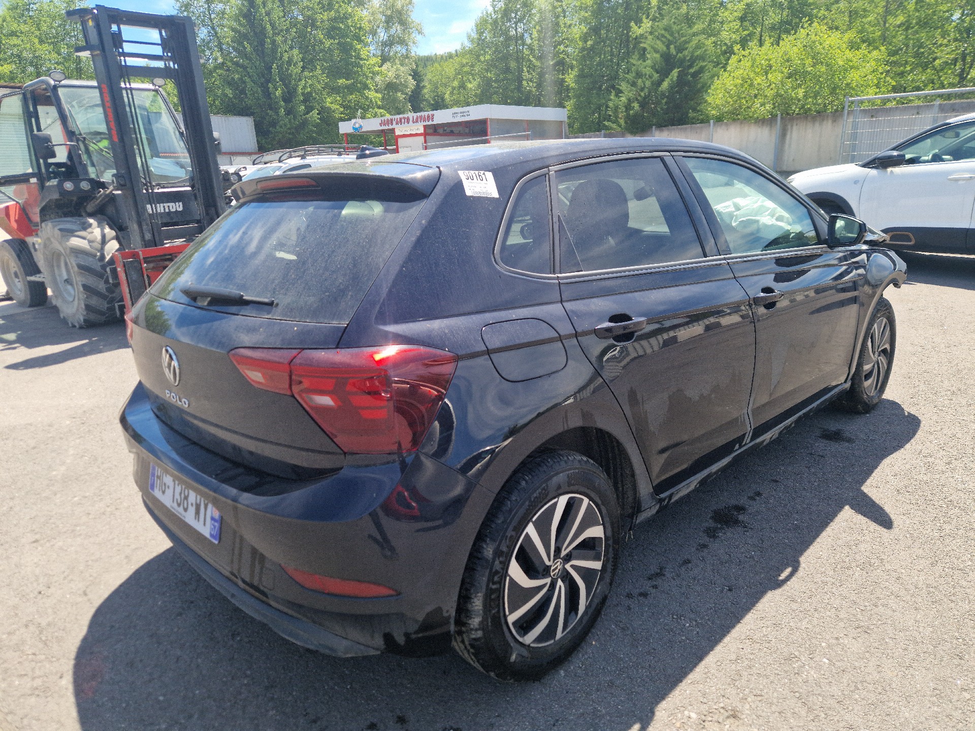 Plage arriere pour VOLKSWAGEN POLO 6 PHASE 2 Plage arriere pour VOLKSWAGEN POLO 6 PHASE 2