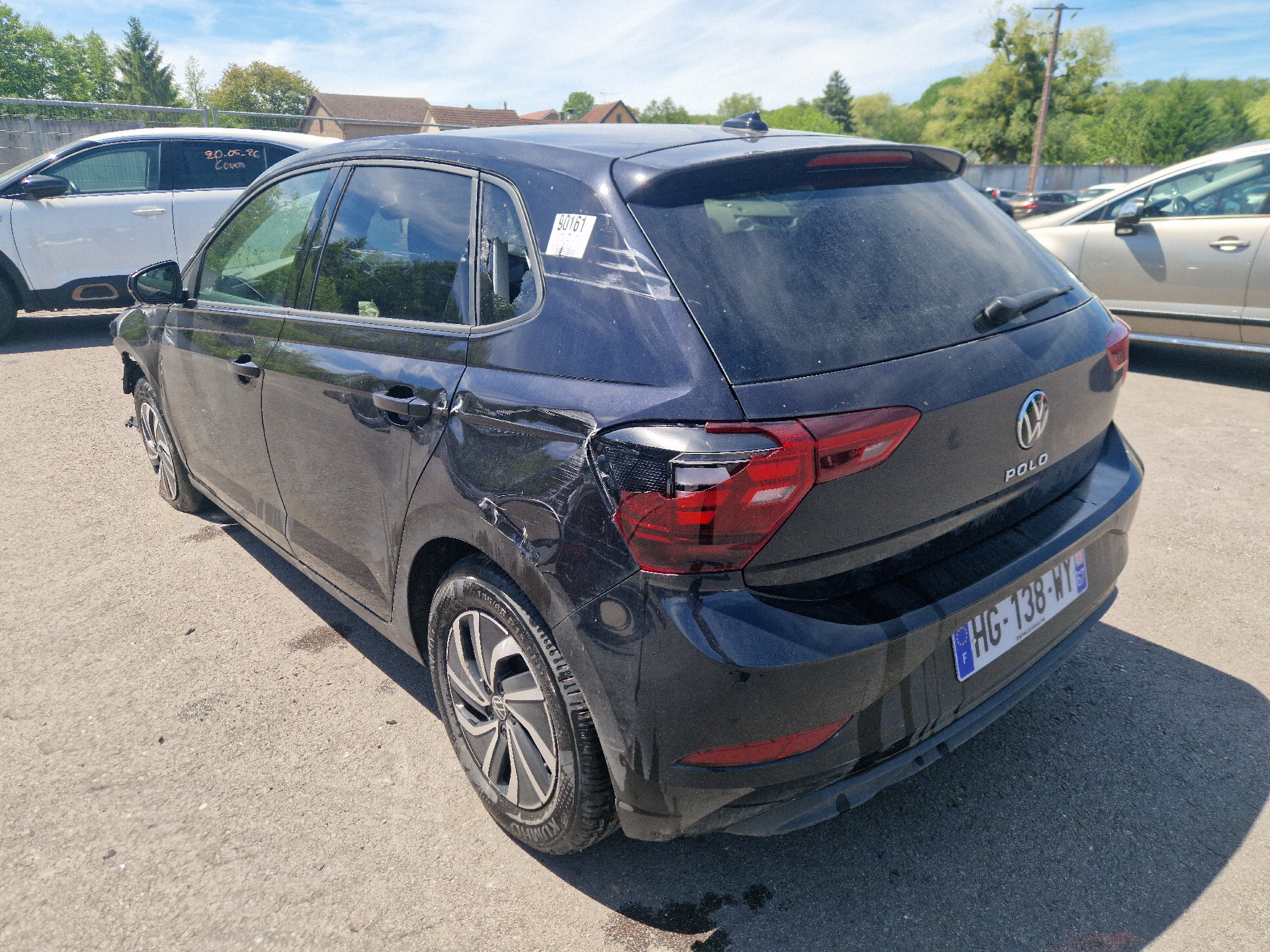 Plage arriere pour VOLKSWAGEN POLO 6 PHASE 2 Plage arriere pour VOLKSWAGEN POLO 6 PHASE 2