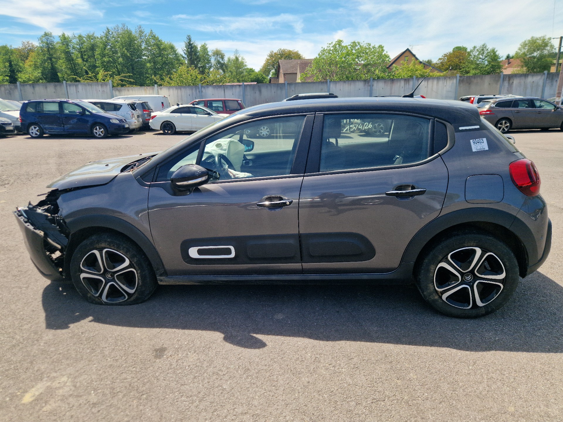 Aile avant gauche pour CITROEN C3 3 PHASE 2 Aile avant gauche pour CITROEN C3 3 PHASE 2