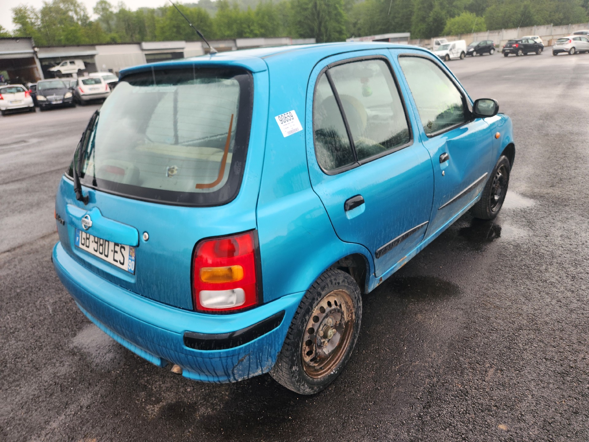 Feu arriere principal droit (feux) pour NISSAN MICRA 2 PHASE 3 Feu arriere principal droit (feux) pour NISSAN MICRA 2 PHASE 3