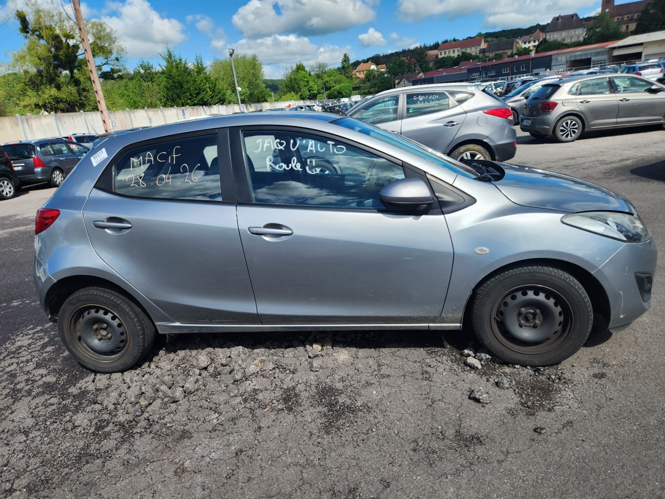 Optique avant principal droit (feux)(phare) pour MAZDA 2 2 PHASE 2 Optique avant principal droit (feux)(phare) pour MAZDA 2 2 PHASE 2