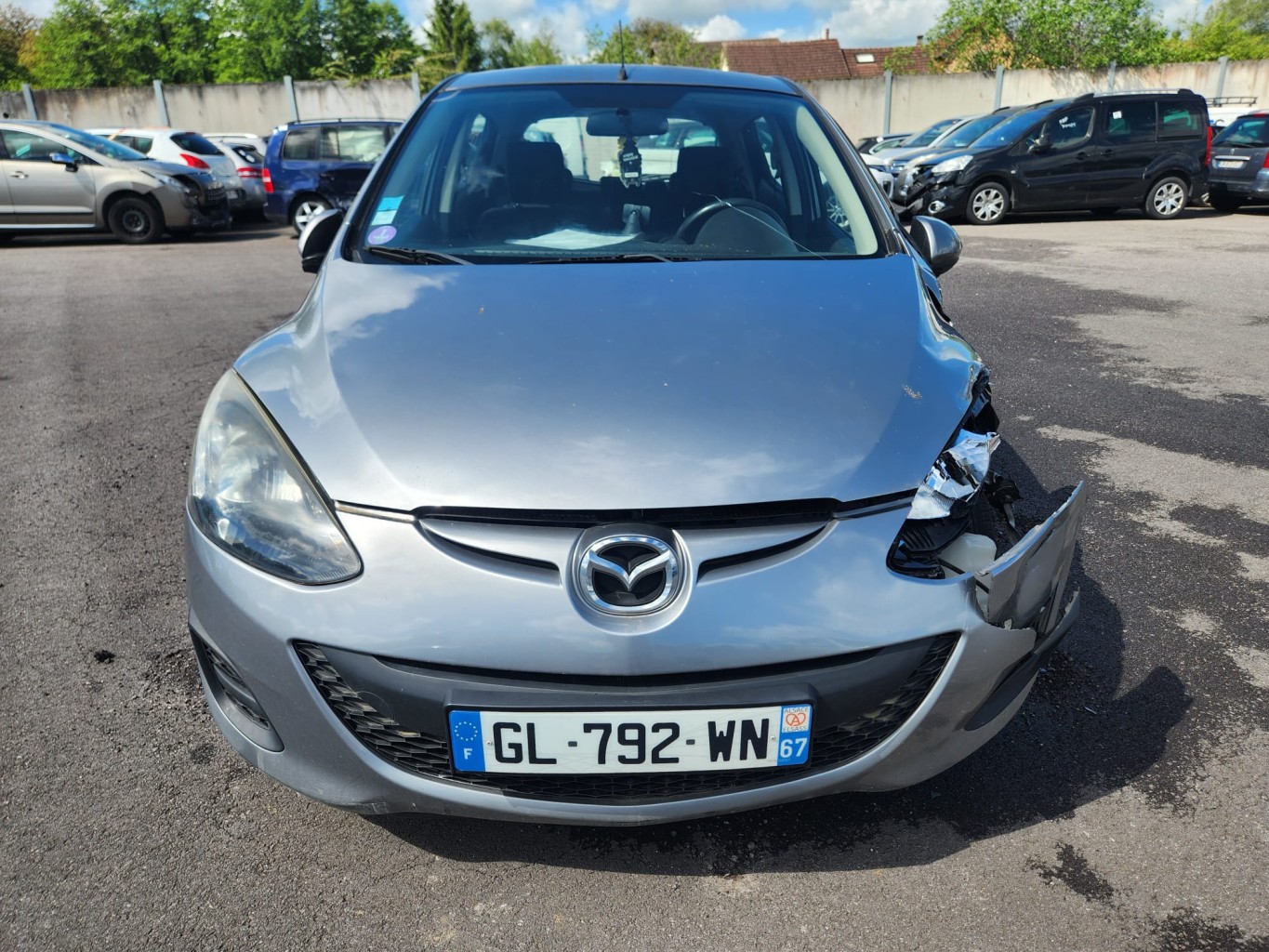 Optique avant principal droit (feux)(phare) pour MAZDA 2 2 PHASE 2 Optique avant principal droit (feux)(phare) pour MAZDA 2 2 PHASE 2