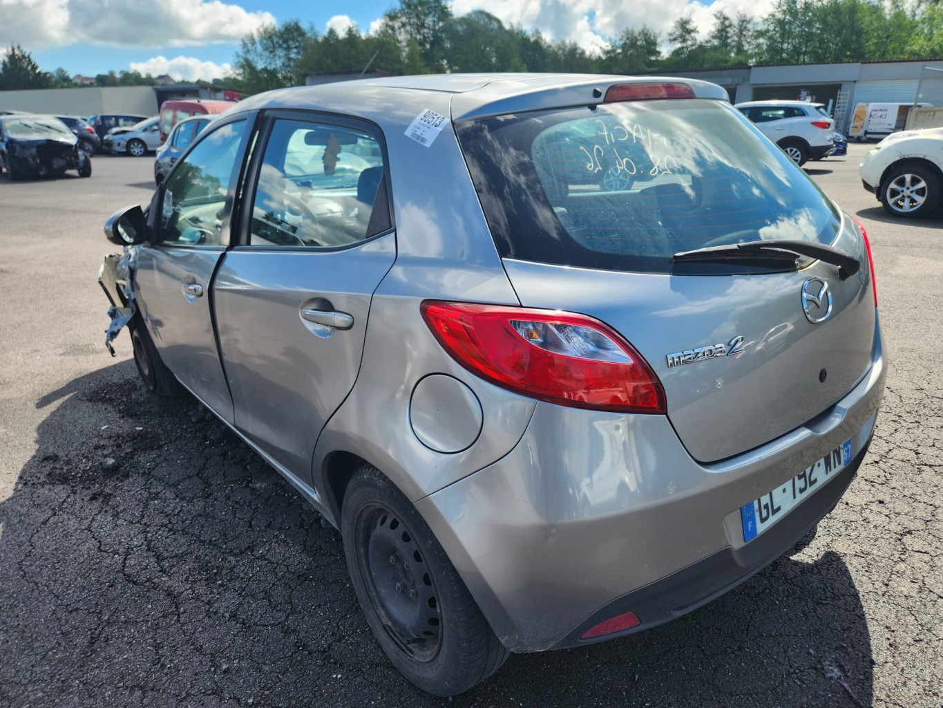 Optique avant principal droit (feux)(phare) pour MAZDA 2 2 PHASE 2 Optique avant principal droit (feux)(phare) pour MAZDA 2 2 PHASE 2