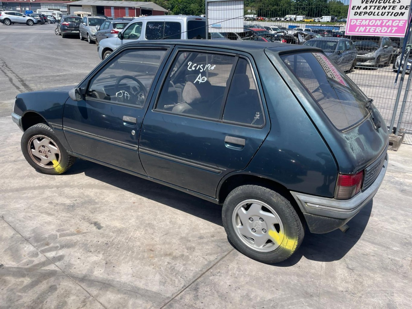Jante pour PEUGEOT 205 PHASE 2 Jante pour PEUGEOT 205 PHASE 2