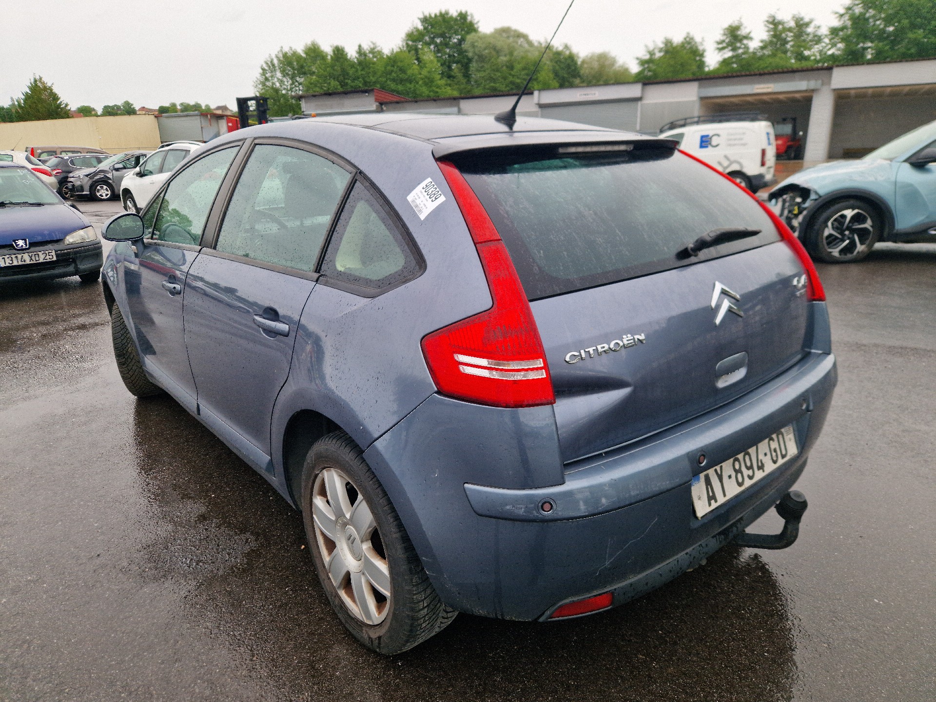 Pare choc arriere pour CITROEN C4 1 PHASE 1 Pare choc arriere pour CITROEN C4 1 PHASE 1