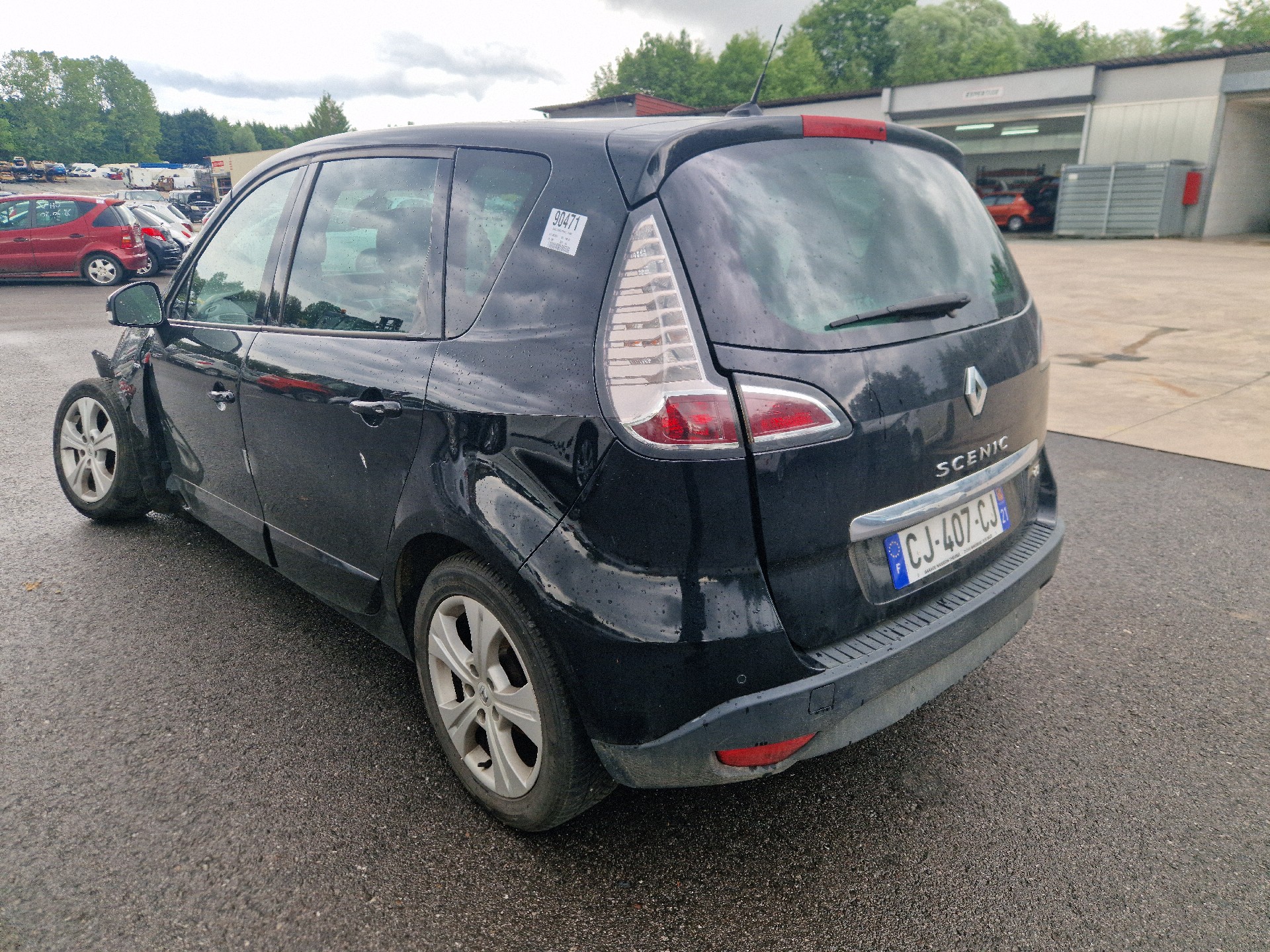 Aile avant droit pour RENAULT SCENIC 3 PHASE 2 Aile avant droit pour RENAULT SCENIC 3 PHASE 2
